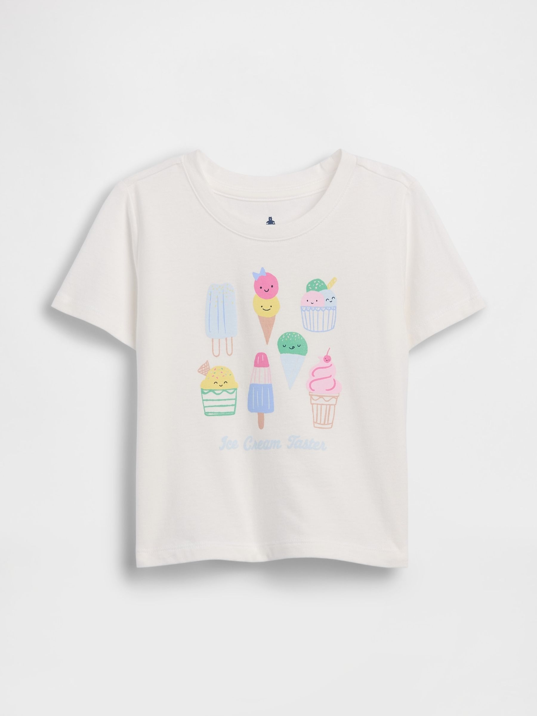Ice Cream Graphic Short Sleeve T-Shirt - Image 1 of 2