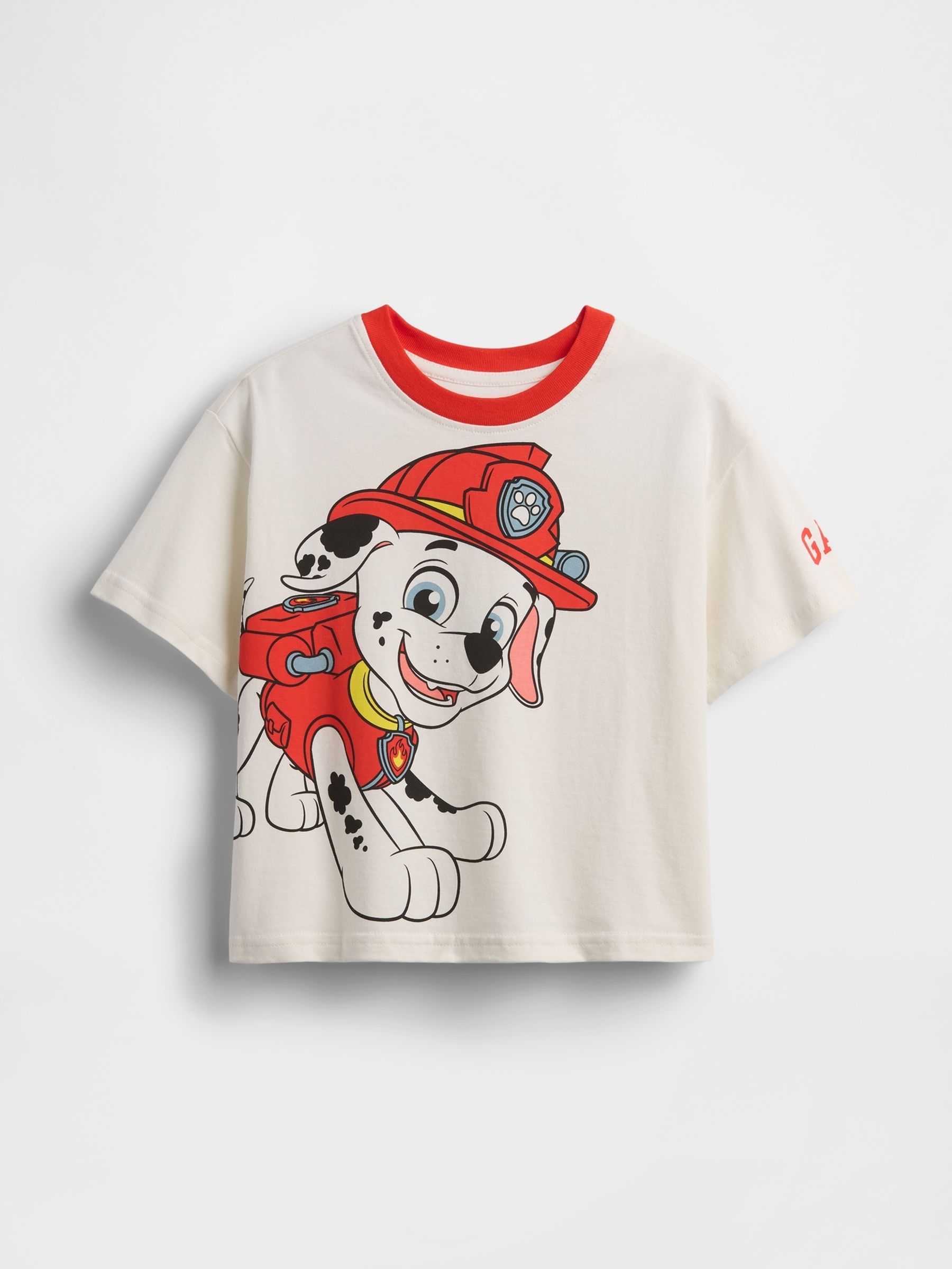 White Paw Patrol Oversized Graphic Short Sleeve T-Shirt - Image 1 of 2