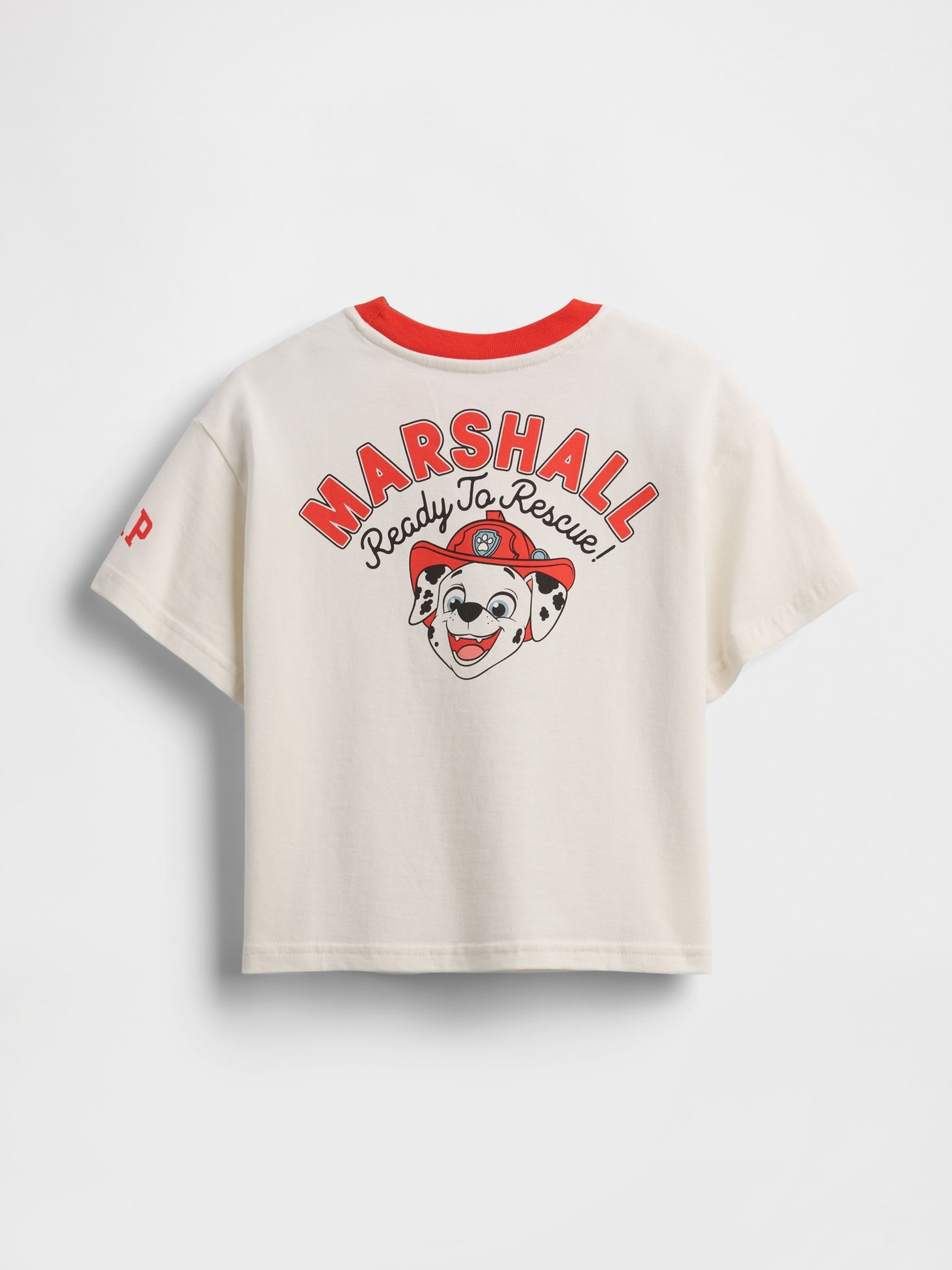 White Paw Patrol Oversized Graphic Short Sleeve T-Shirt - Image 2 of 2