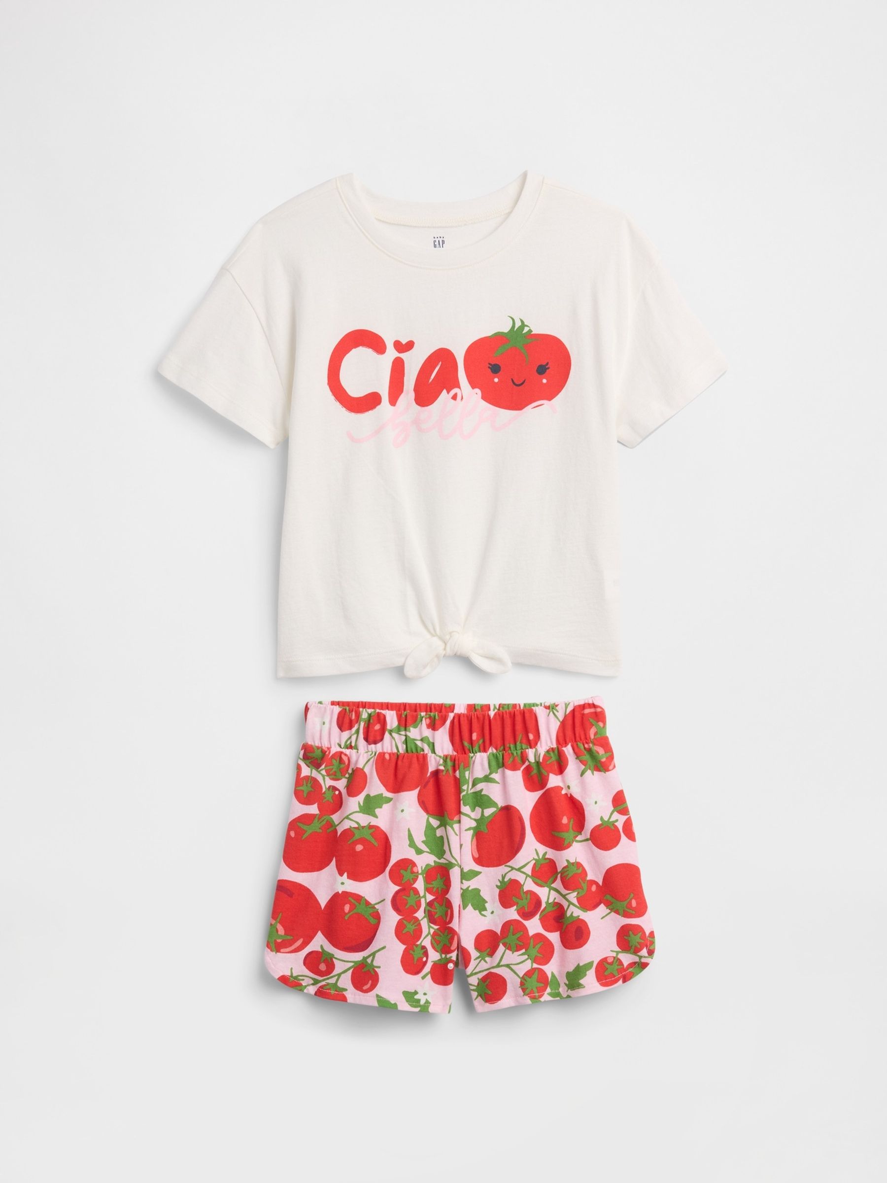 White Tomato Two-Piece Outfit Set - Image 1 of 3