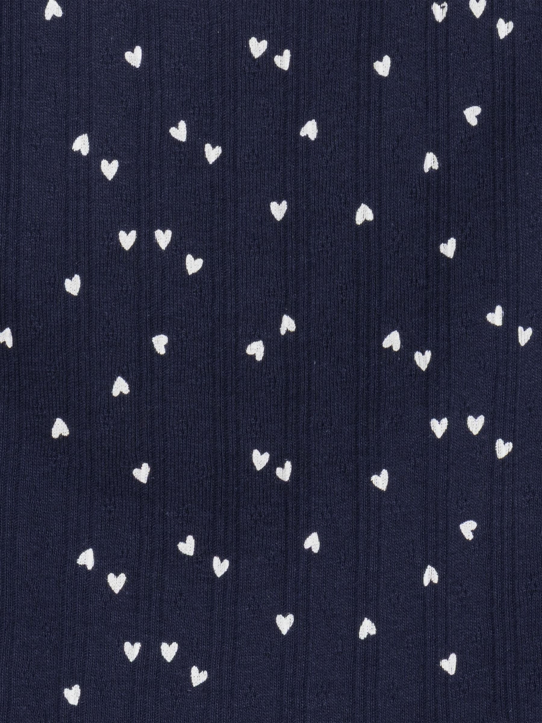 Navy Heart Pointelle Cami Top - Image 3 of 3
