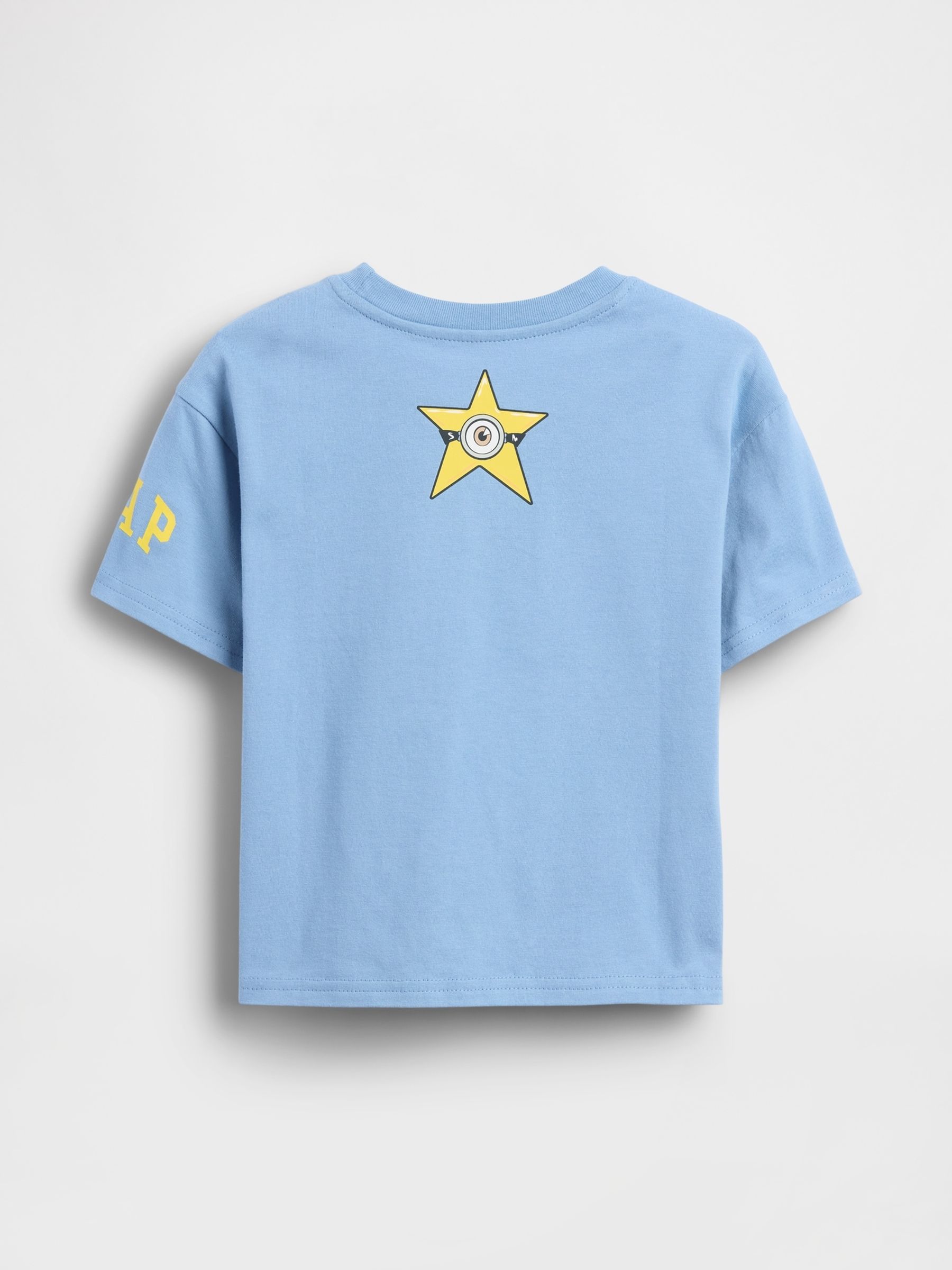 Blue Minions Oversized Graphic T-Shirt - Image 3 of 3