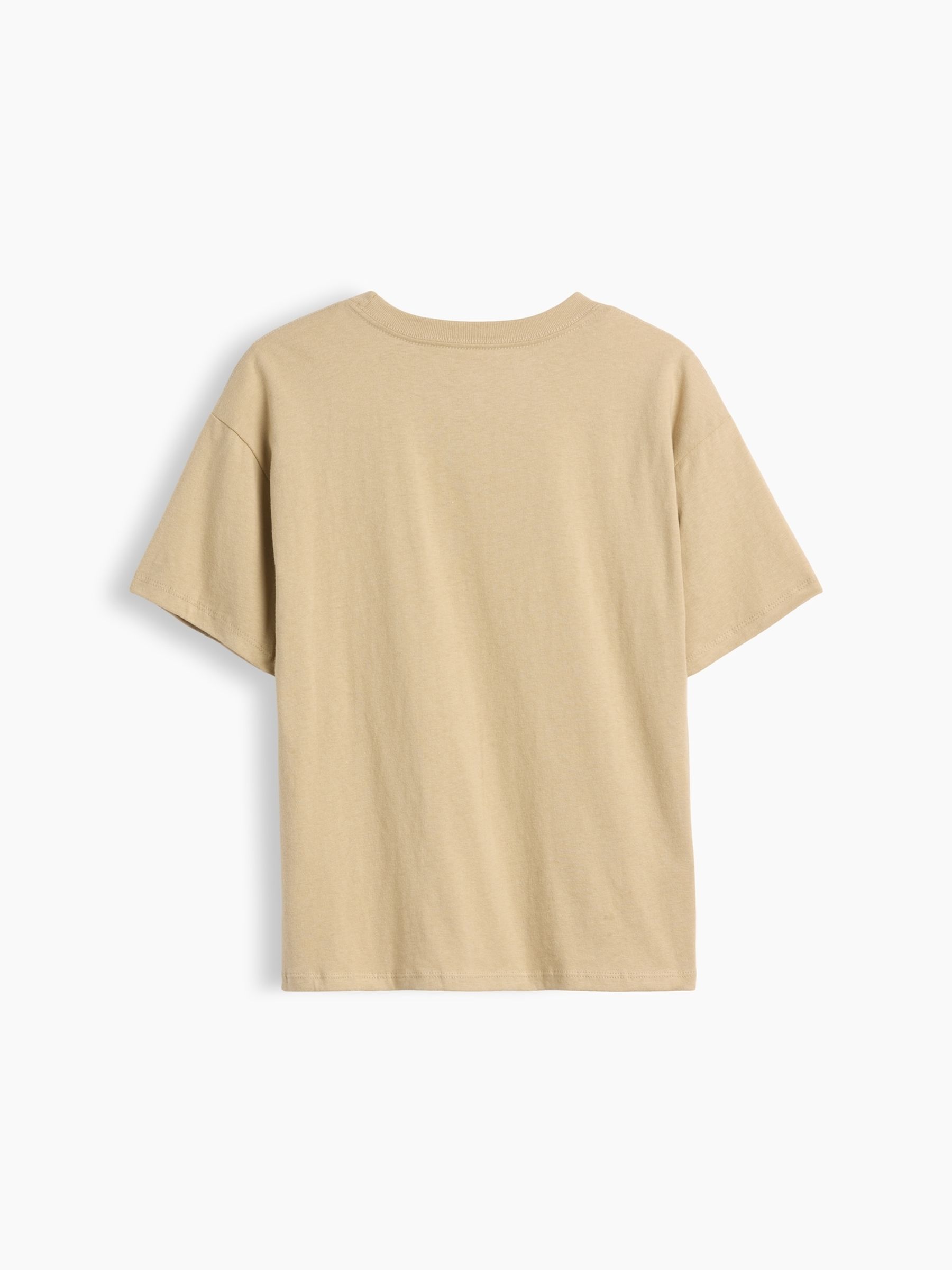 Brown Guitar Relaxed Graphic Short Sleeve T-Shirt - Image 2 of 3