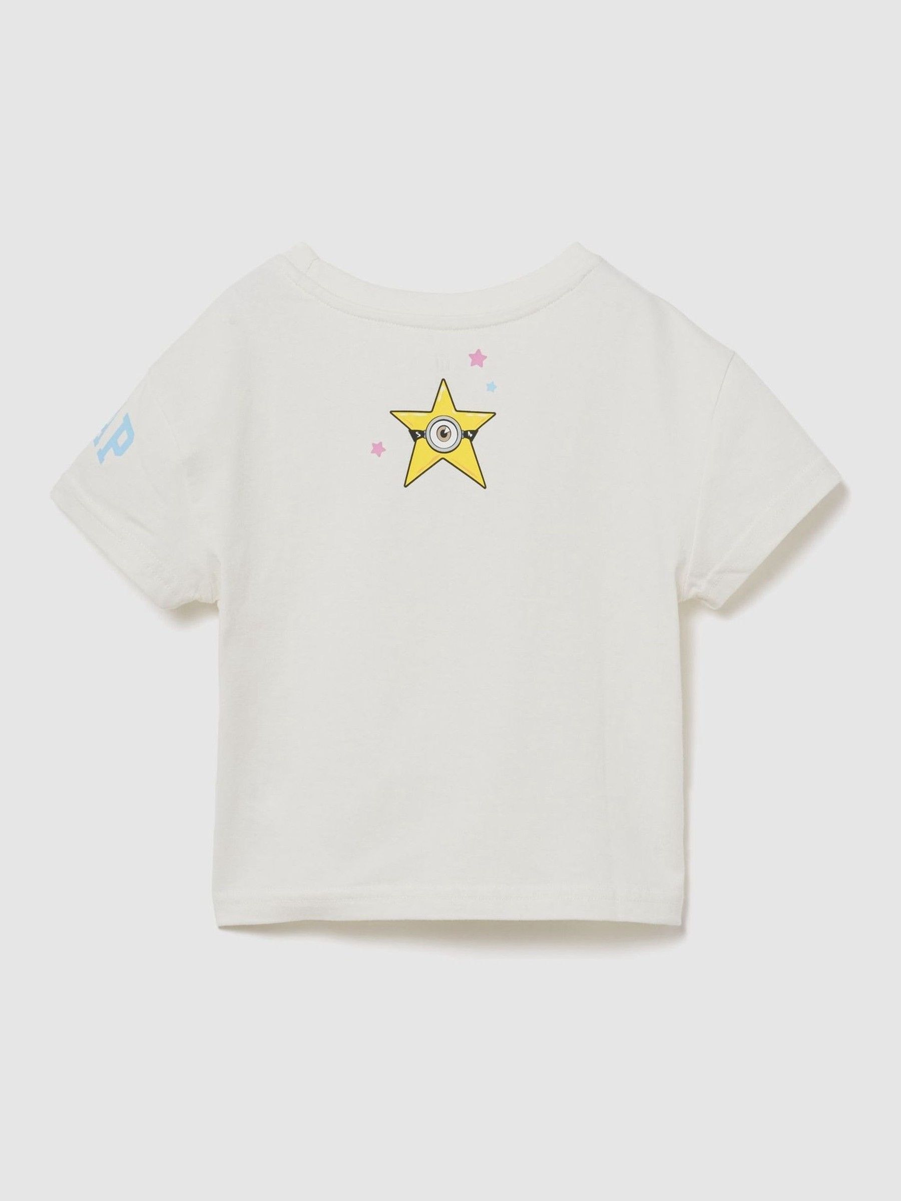 Cream Minions Graphic Short Sleeve T-Shirt - Image 2 of 5