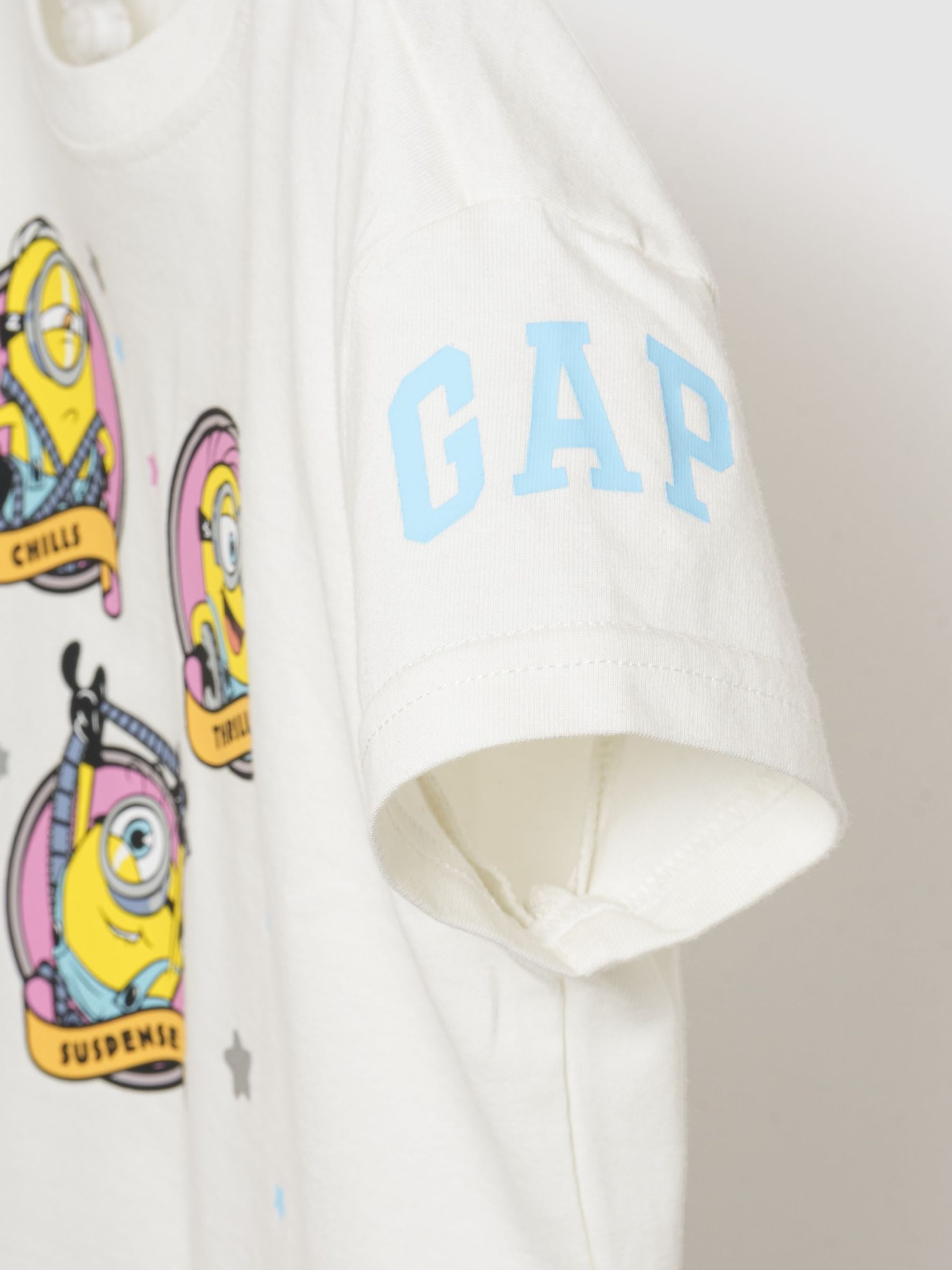Cream Minions Graphic Short Sleeve T-Shirt - Image 3 of 5