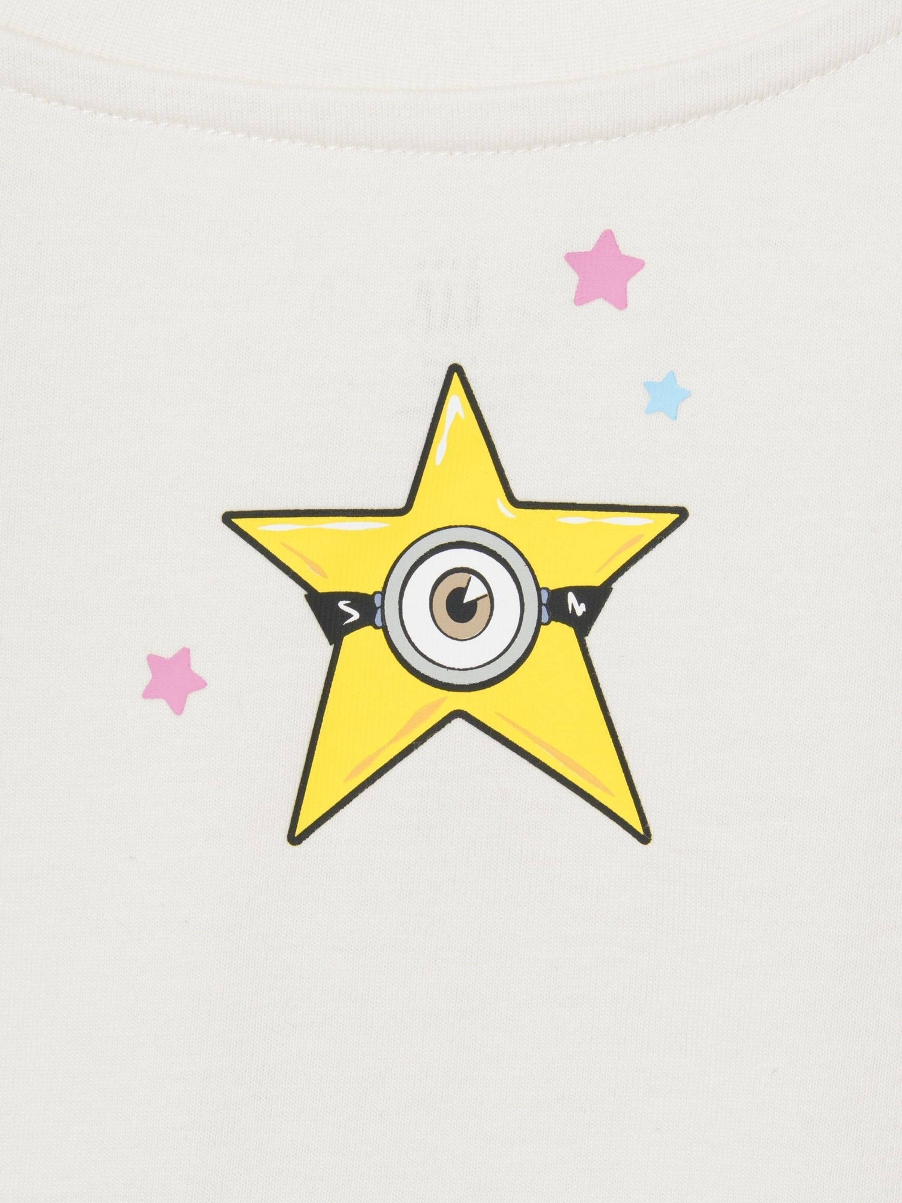 Cream Minions Graphic Short Sleeve T-Shirt - Image 5 of 5