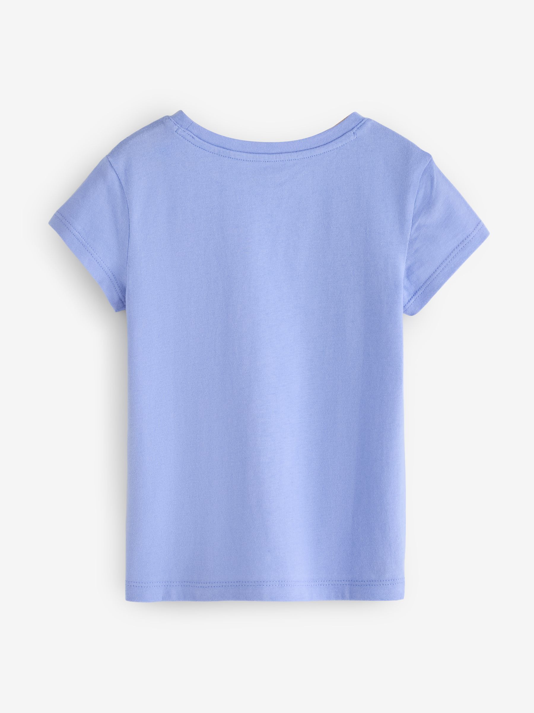 Light Indigo Graphic Short Sleeve T-Shirt - Image 2 of 4 Light Indigo Graphic Short Sleeve T-Shirt - Image 2 of 4