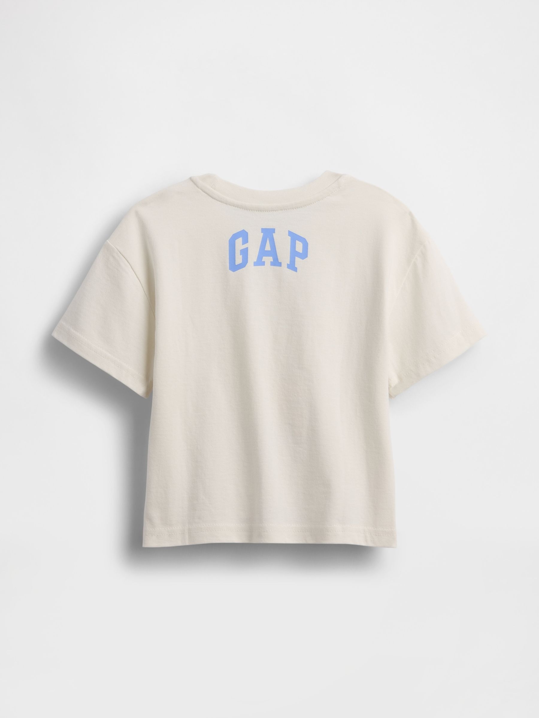 Cream Minions Oversized Graphic T-Shirt - Image 2 of 3