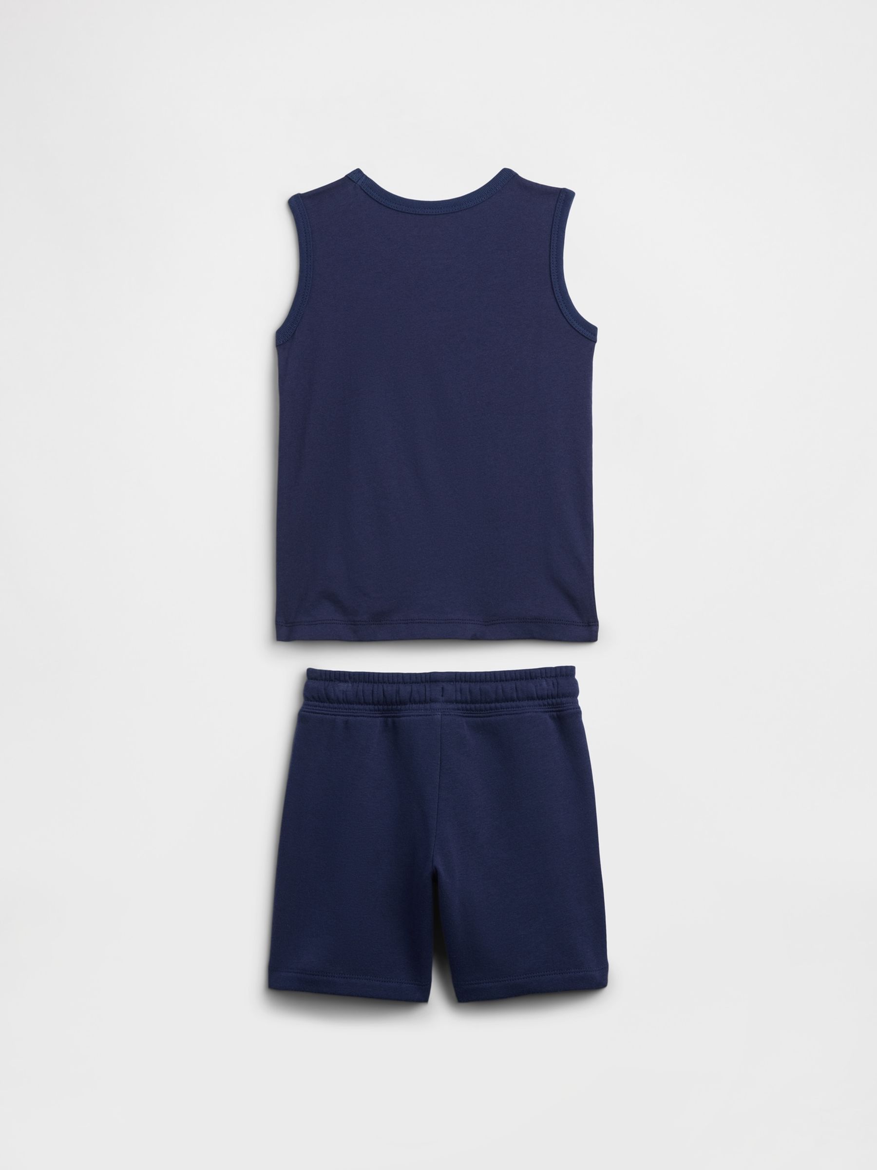 Navy Buzz Lightyear Two-Piece Tank Top Outfit Set - Image 2 of 3