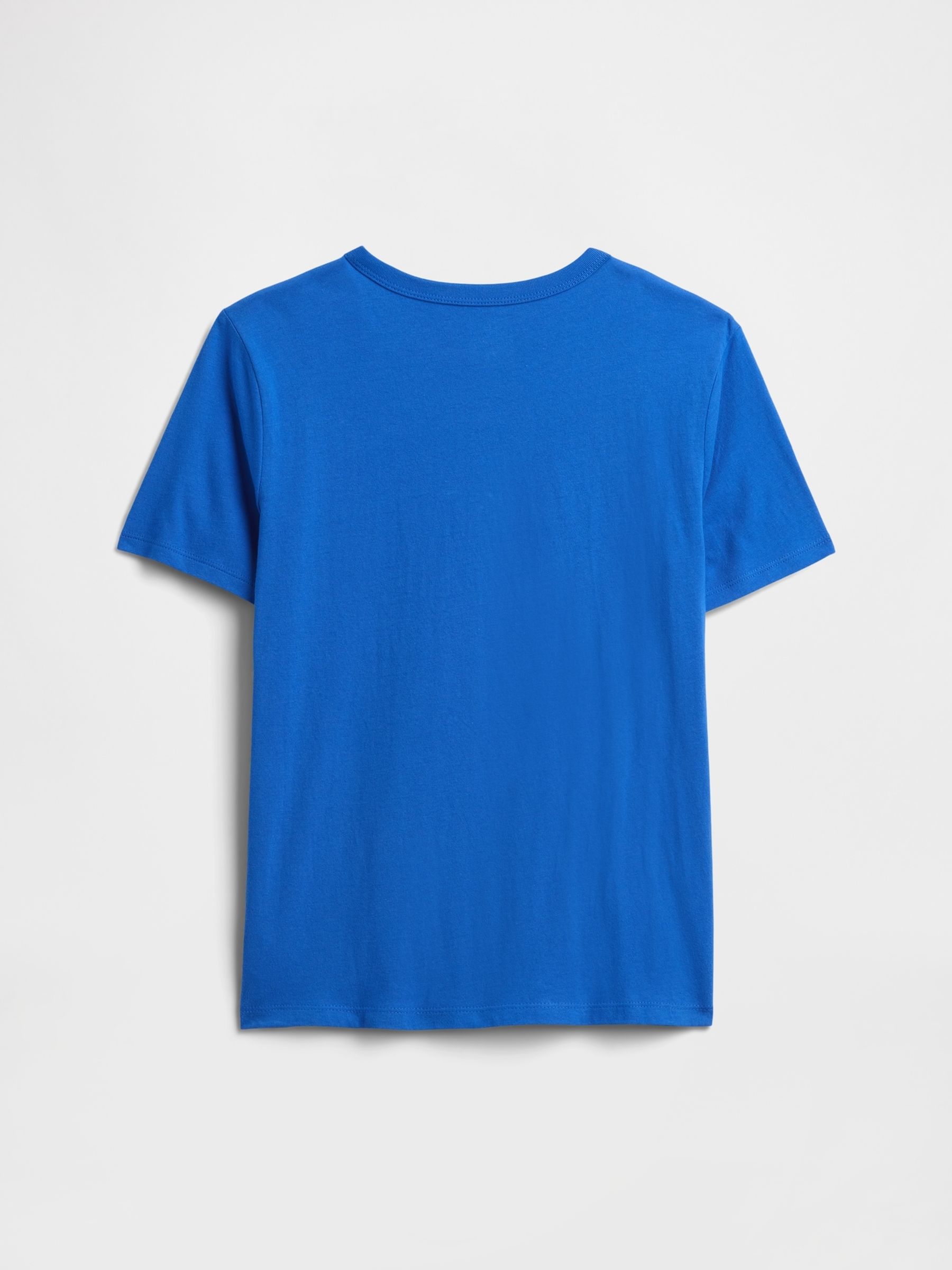 Vivid Blue Palm Logo T-Shirt - Image 2 of 3