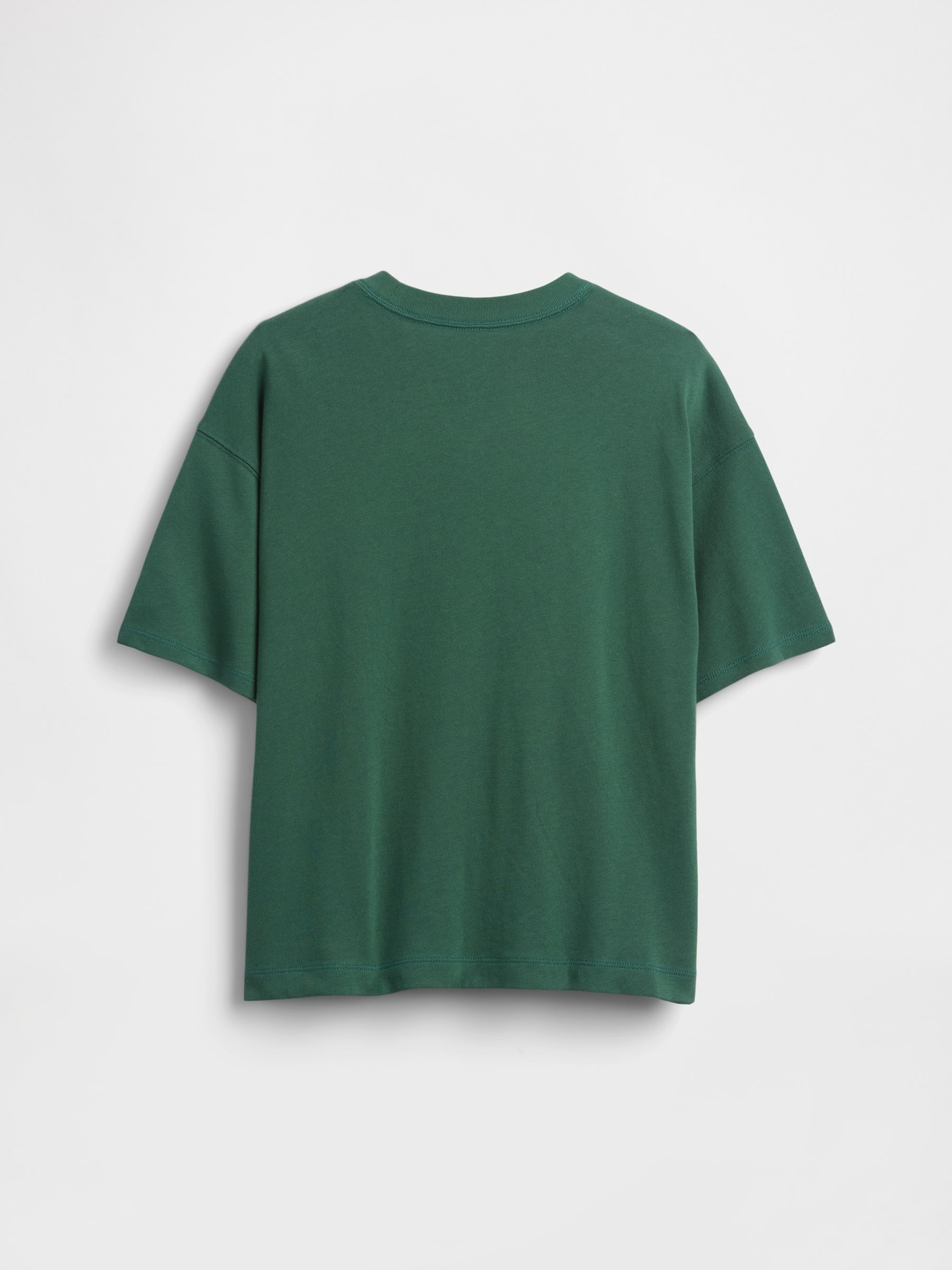 Green The Hulk Marvel Oversized Graphic Short Sleeve T-Shirt - Image 2 of 3