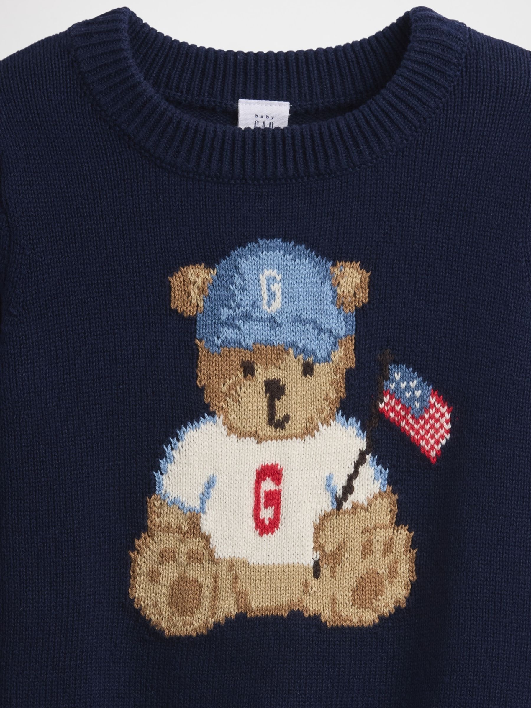 Navy Brannan Bear American Jumper - Image 4 of 4