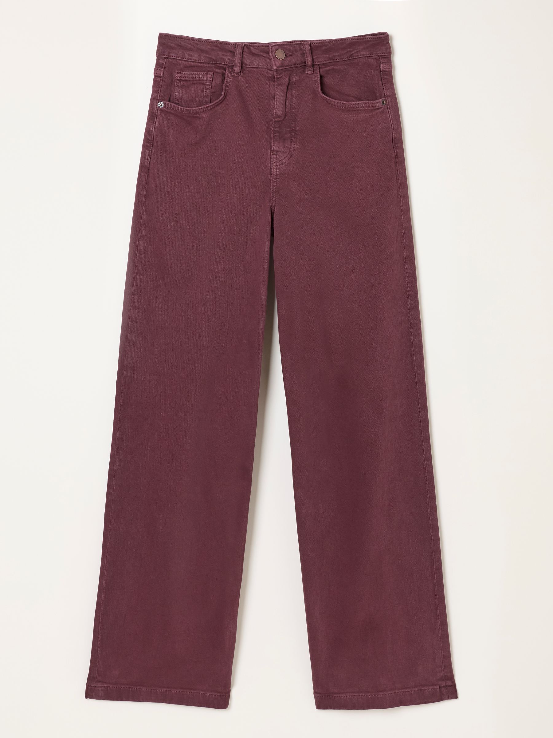 Welling Plum Purple Wide leg Jeans - Image 6 of 6