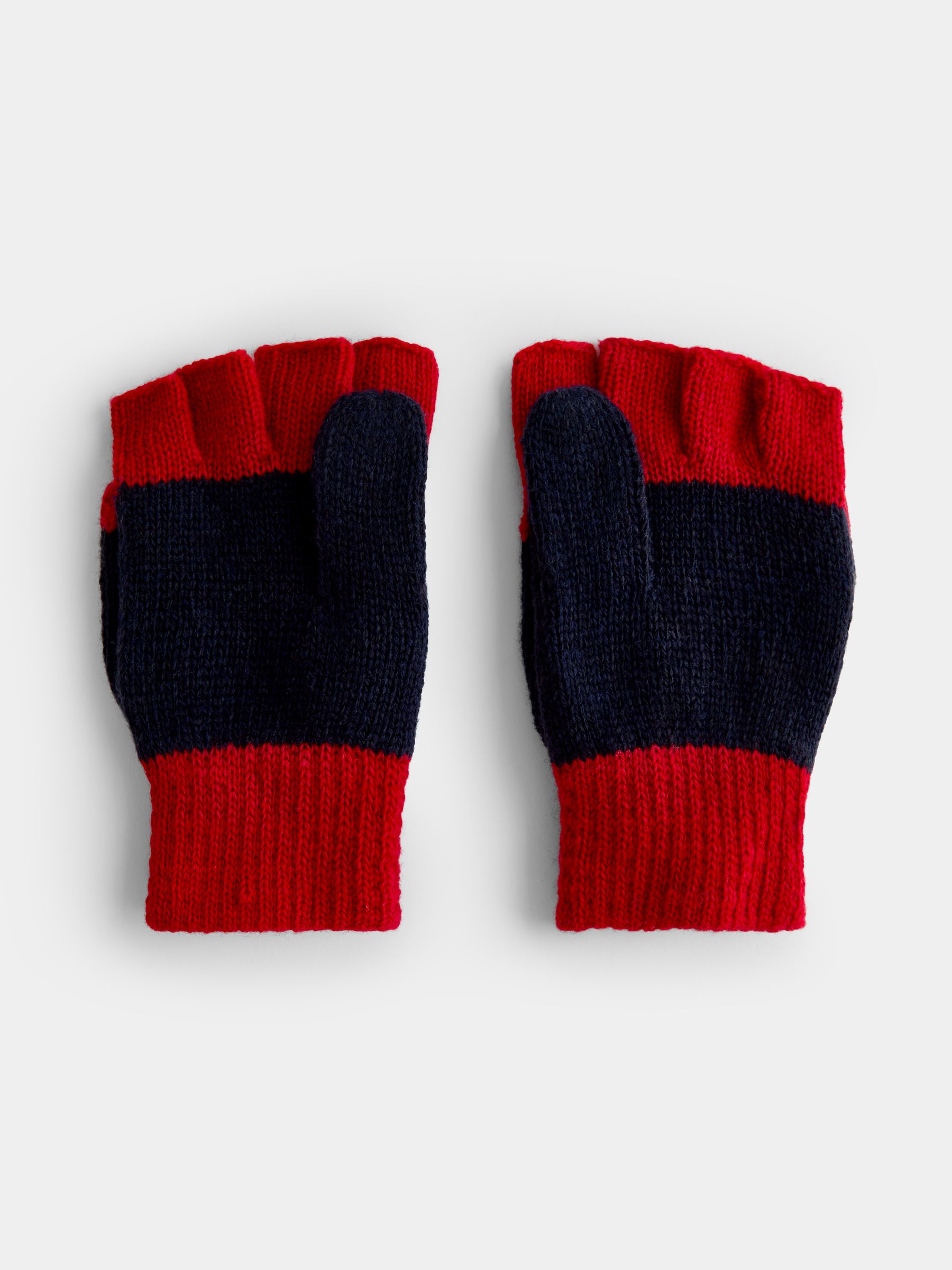 Navy Dachshund Convertible Mittens - Image 3 of 5