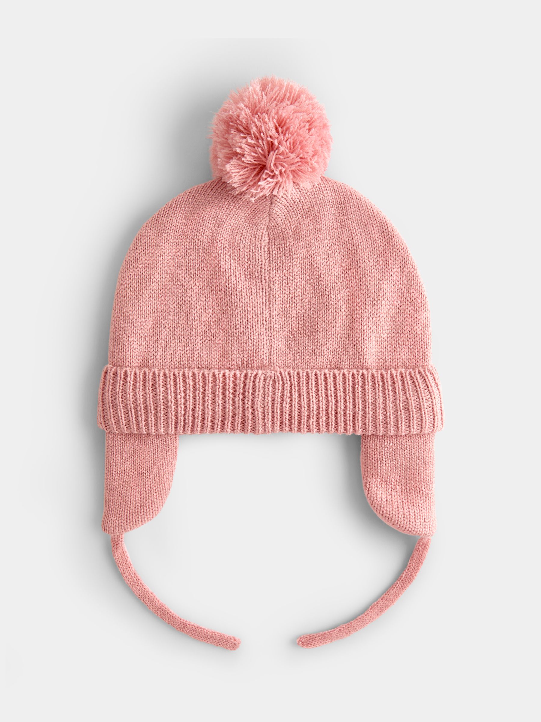 Pink Unicorn Pom Pom Knitted Hat - Image 2 of 4