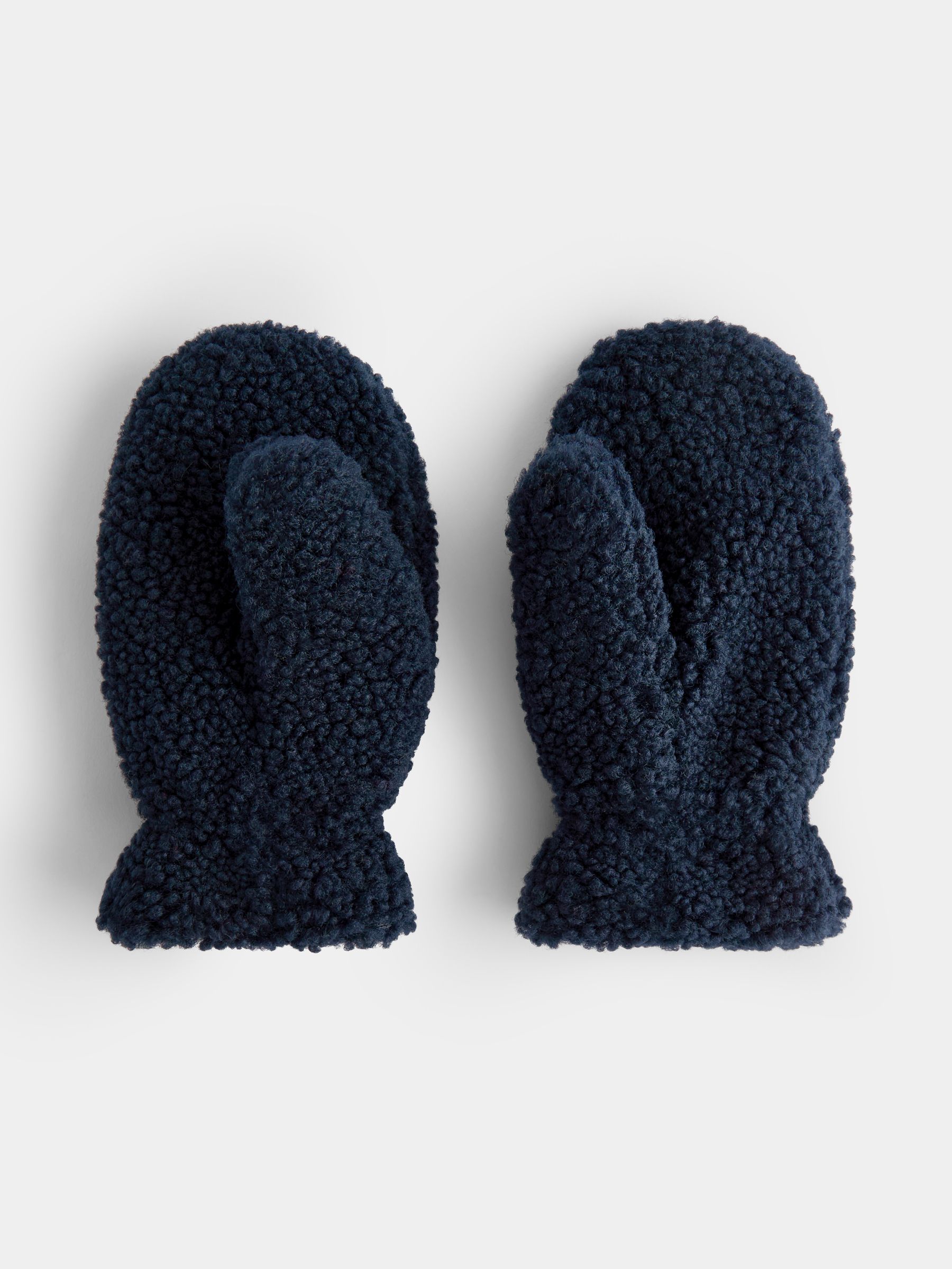 Navy Race Car Borg Mittens - Image 2 of 4