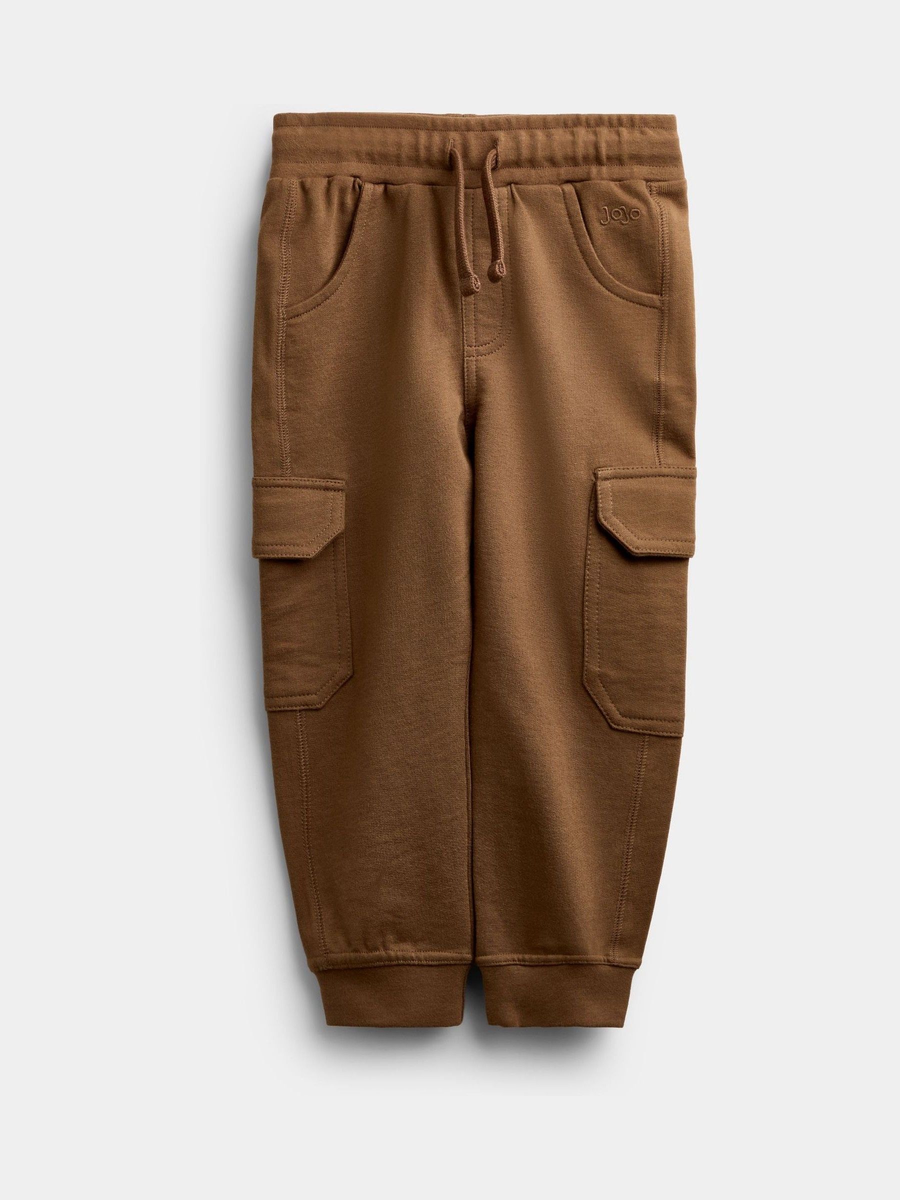 Natural Tan & Khaki Green 3-Pack Cargo Joggers - Image 2 of 10