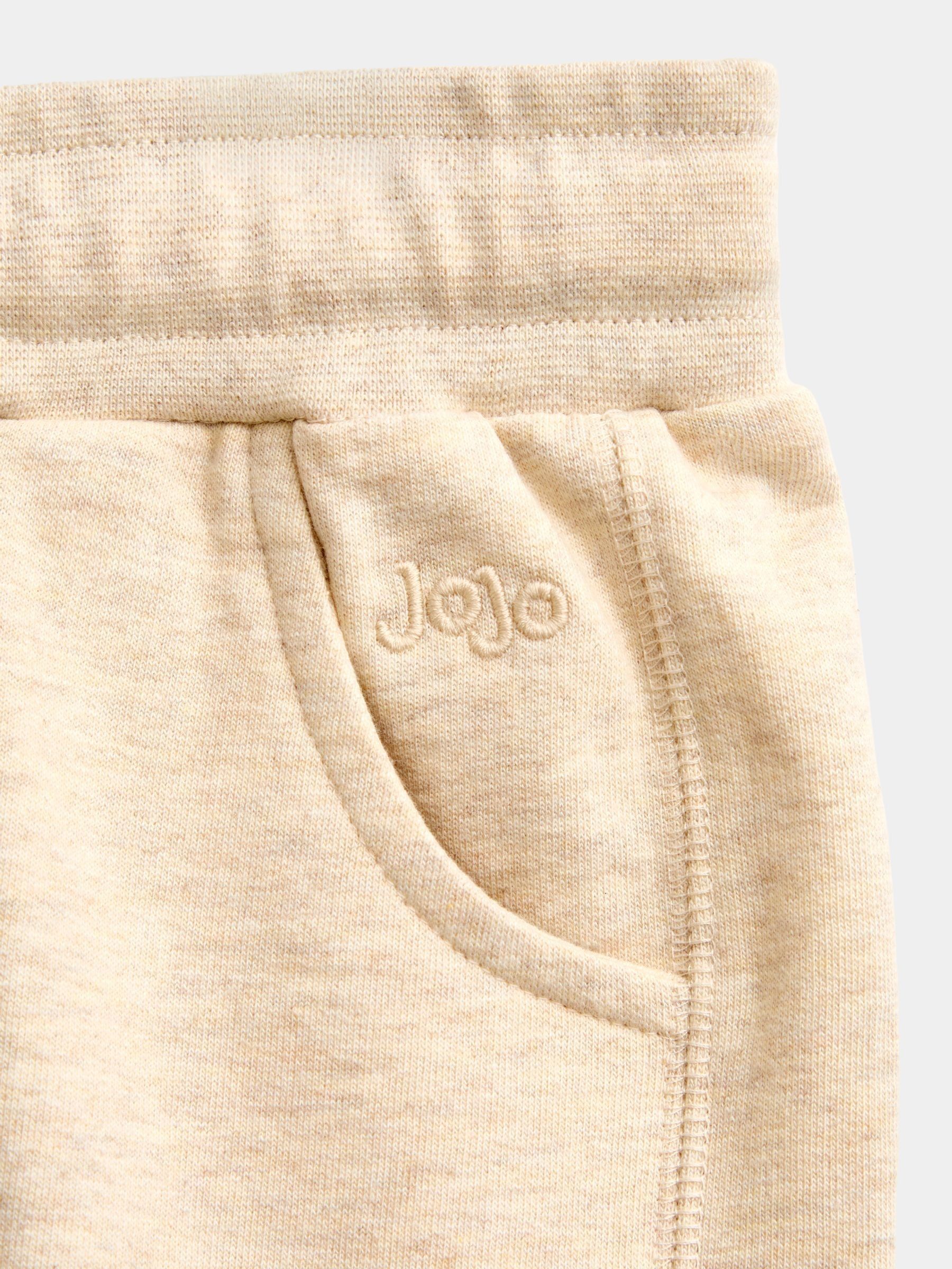 Natural Tan & Khaki Green 3-Pack Cargo Joggers - Image 9 of 10