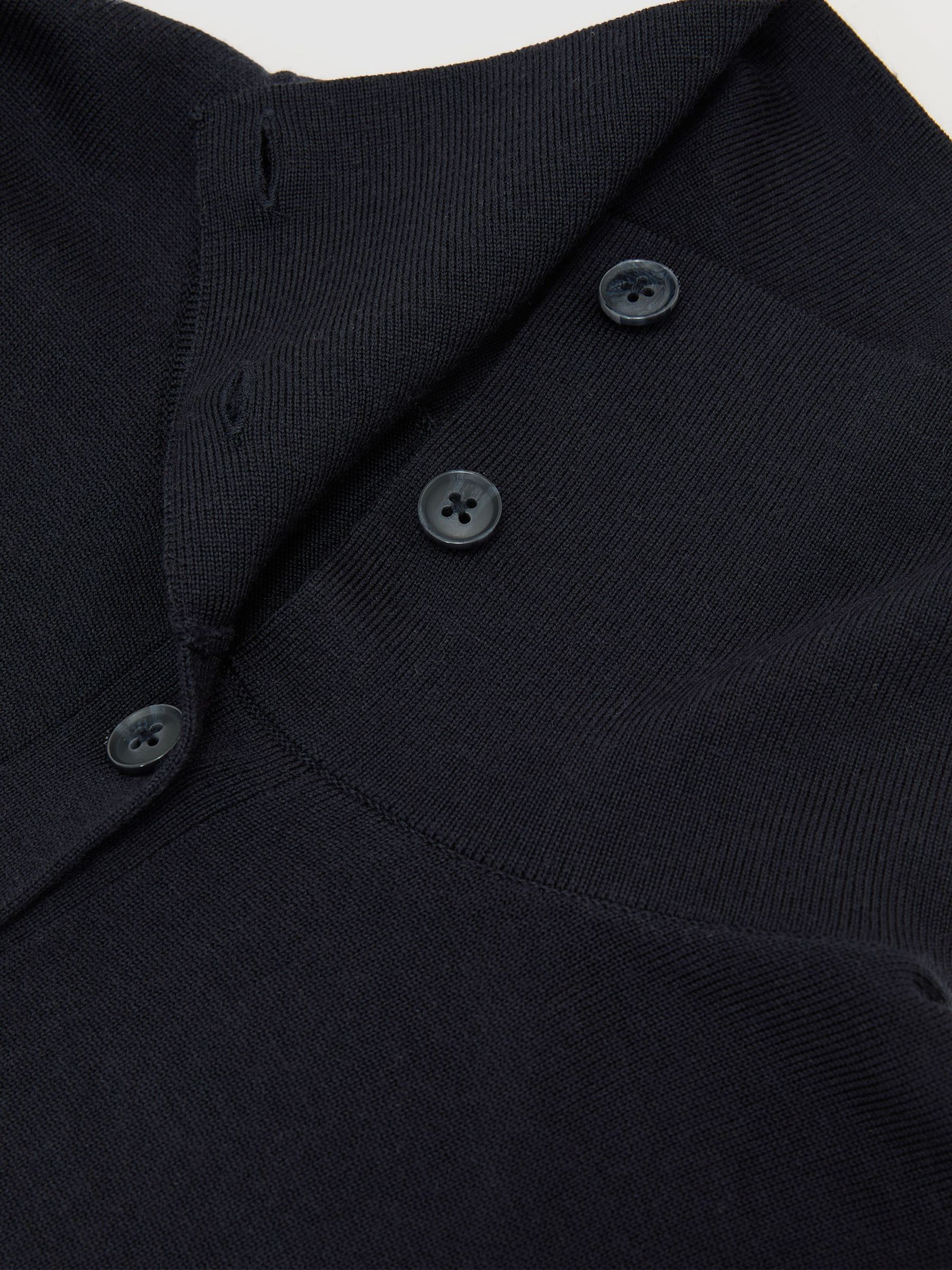 Cardigan in Navy - Image 8 of 8