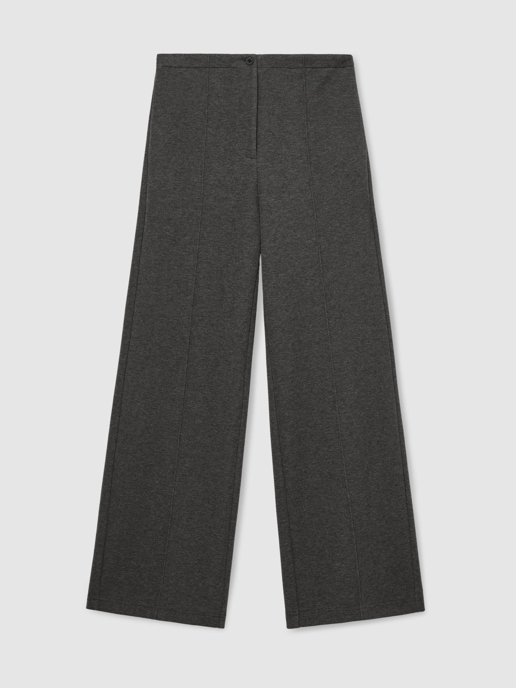 Petite Joggers in Charcoal Grey Marl - Image 2 of 7 Petite Joggers in Charcoal Grey Marl - Image 2 of 7