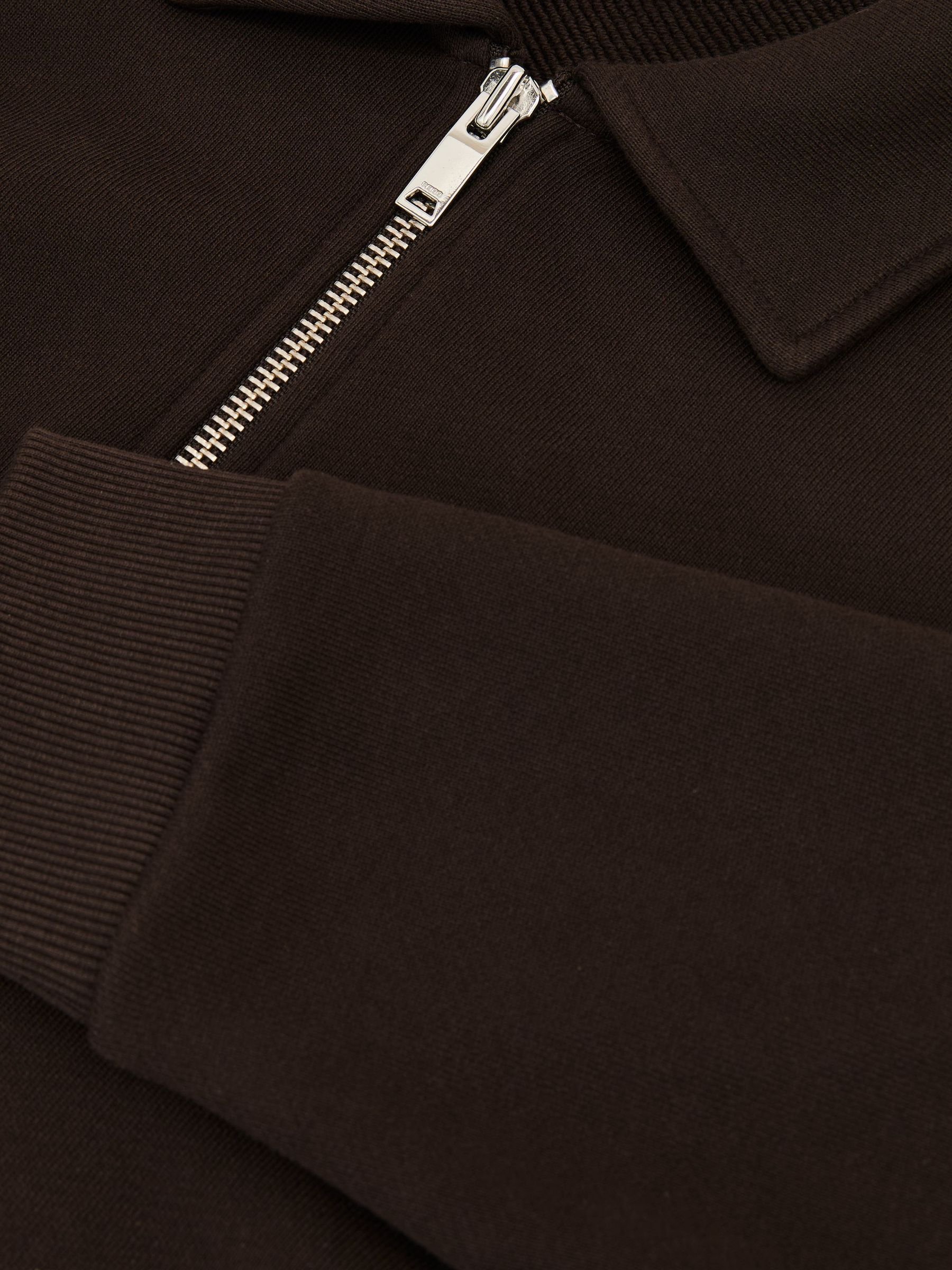Sweat Top in Chocolate Brown - Image 6 of 6