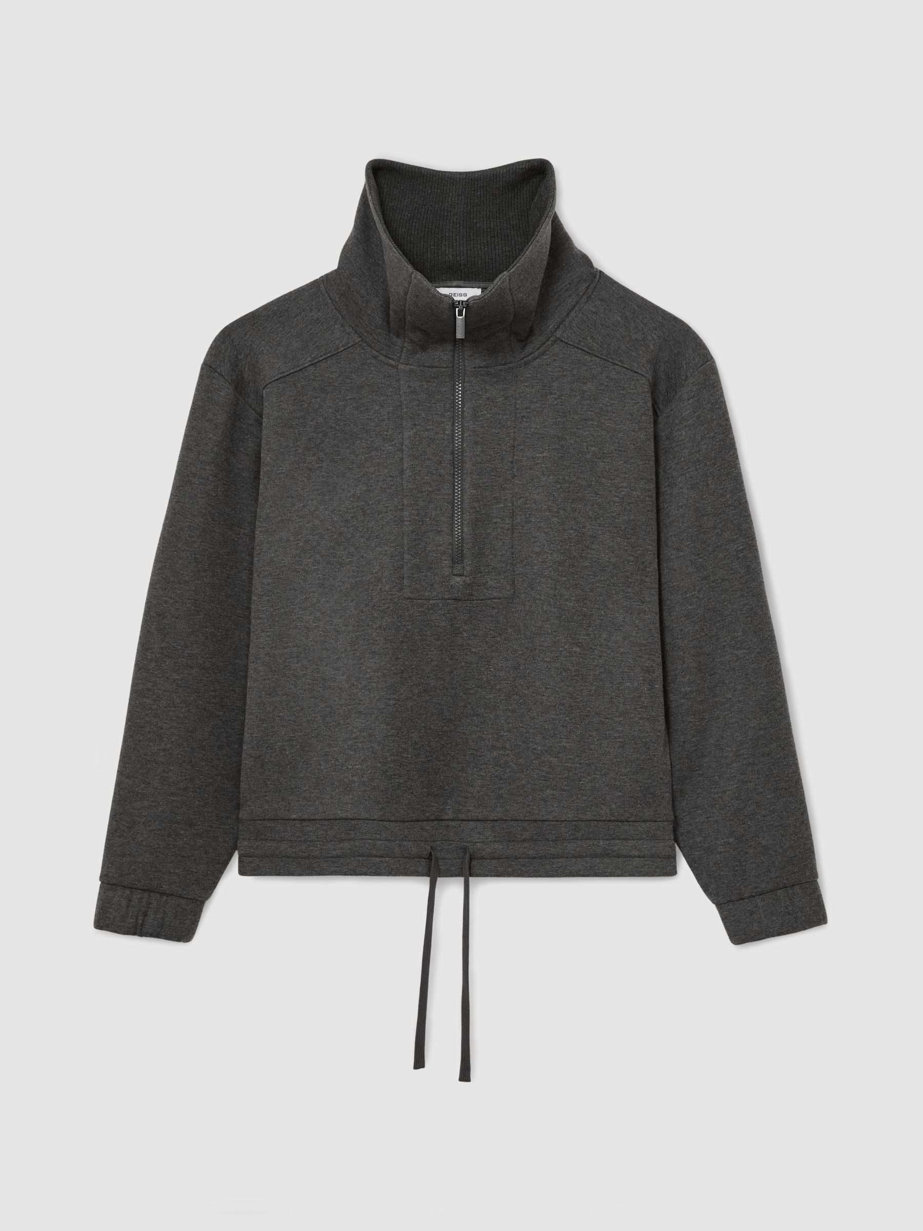 Sweat Top in Charcoal Grey Marl - Bild 2 von 6