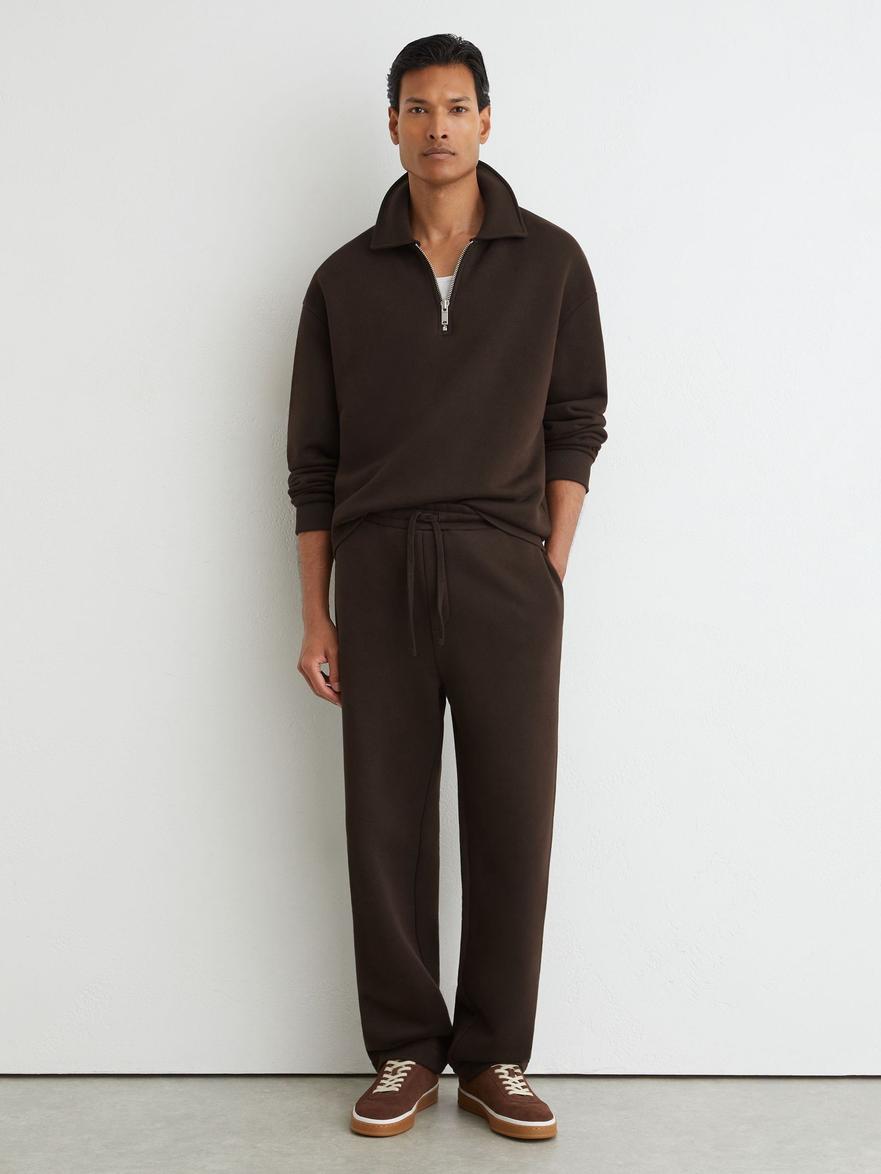 Joggers in Chocolate Brown - Image 4 of 7