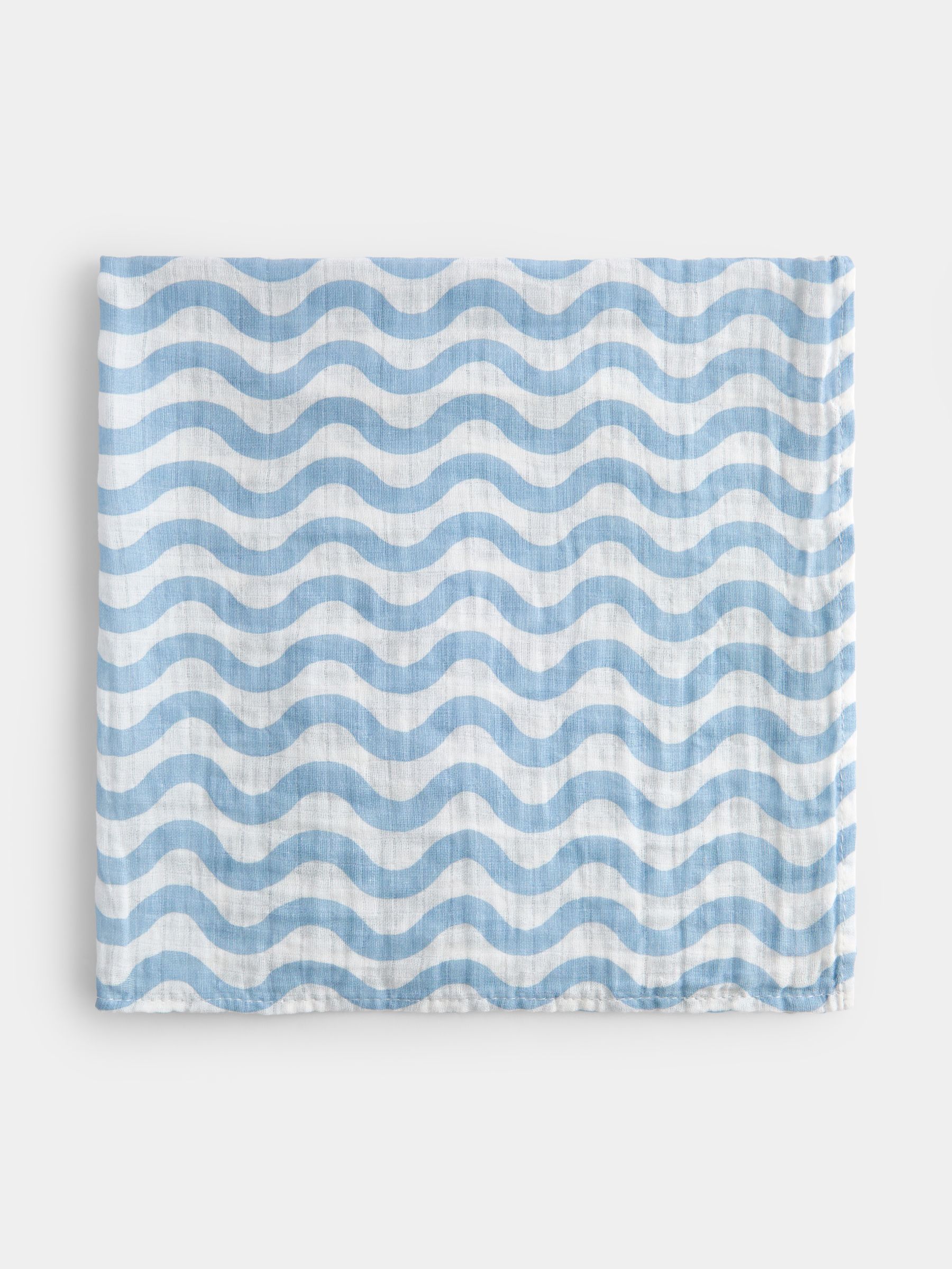 Blue Whale 6-Pack Soft Muslins - Image 3 of 5