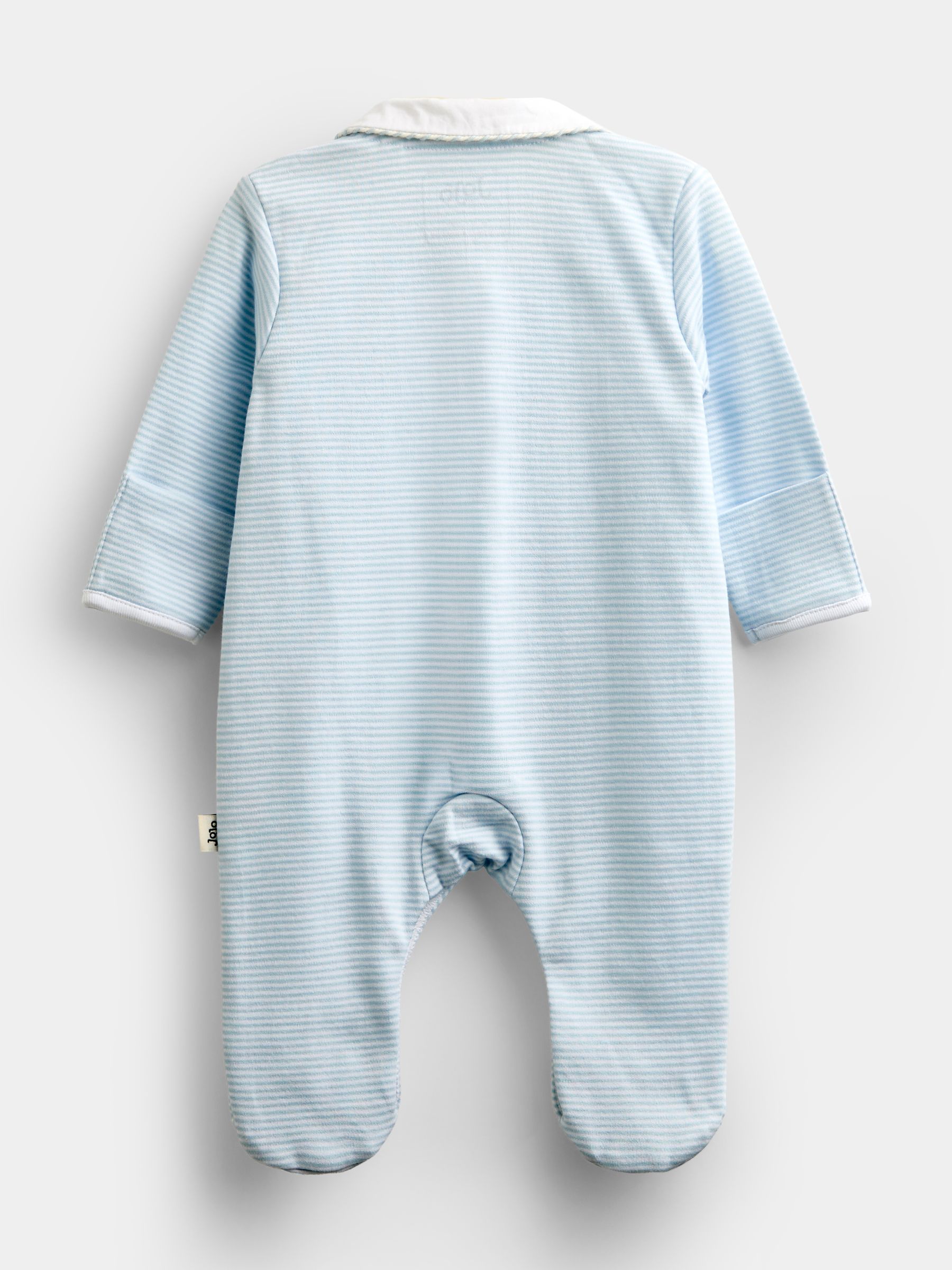 Blue London Embroidered Sleepsuit & Hat - Image 2 of 4
