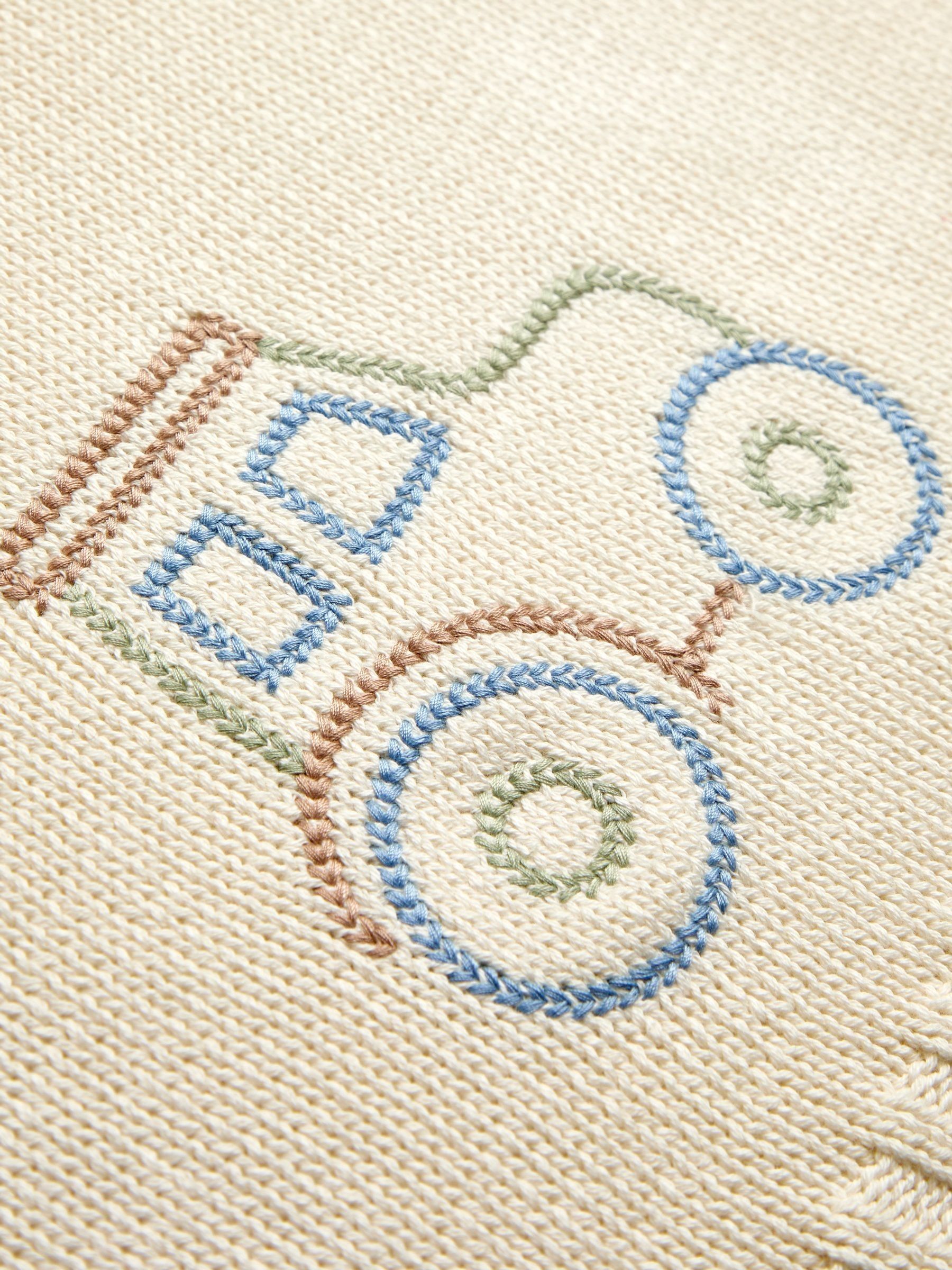 Green Tractor Knitted Blanket - Image 4 of 4 Green Tractor Knitted Blanket - Image 4 of 4