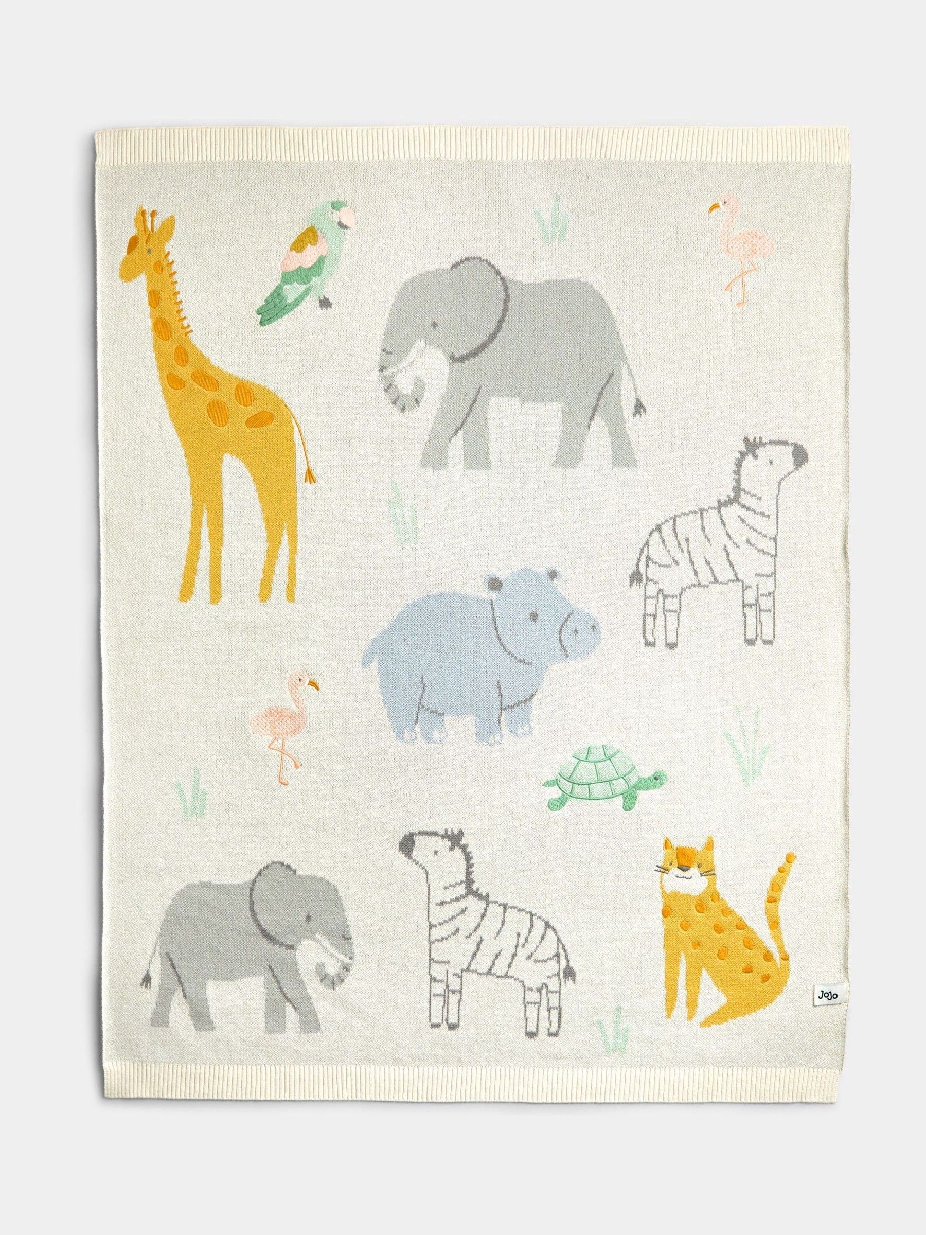 Natural Safari Embroidered Shawl - Image 2 of 4 Natural Safari Embroidered Shawl - Image 2 of 4