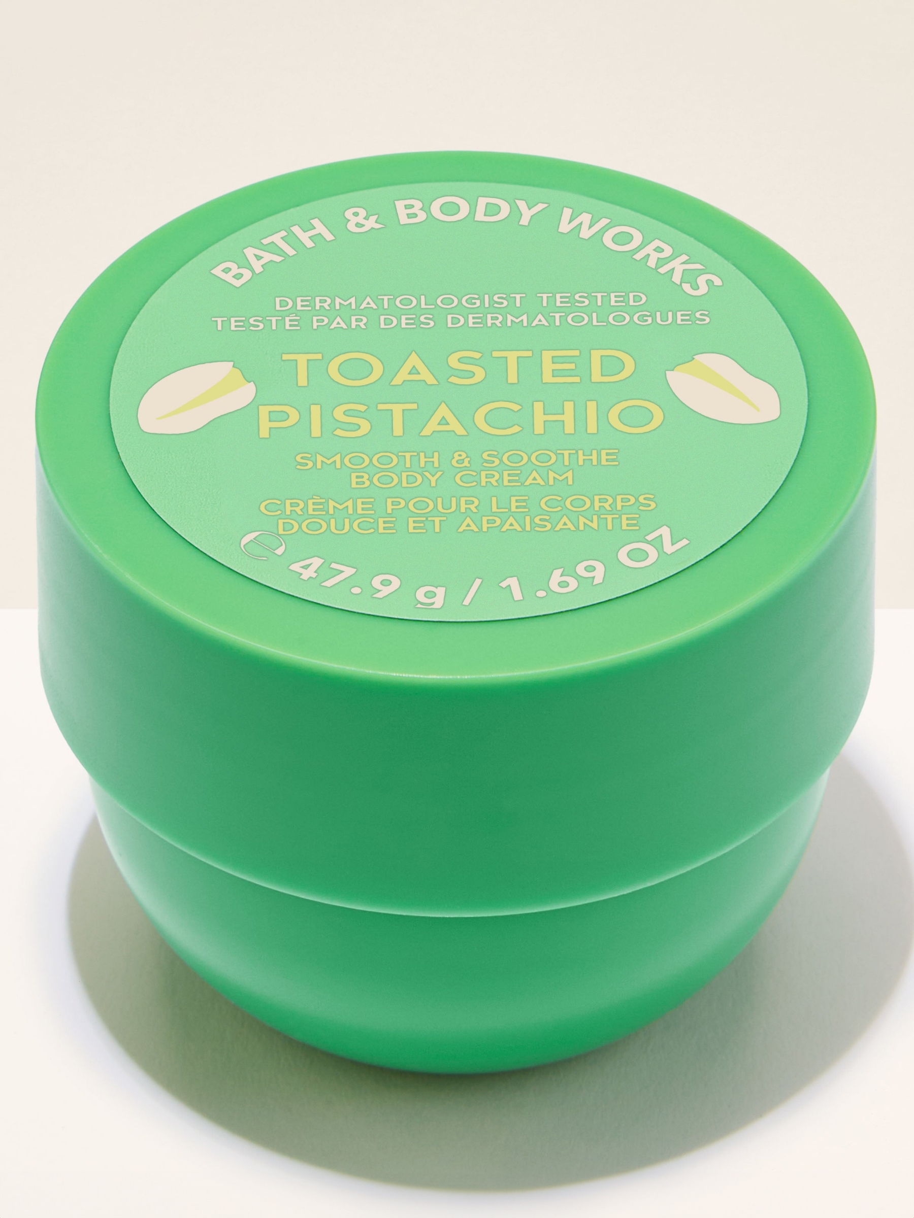 Toasted Pistachio Travel Size Smooth & Soothe Body Cream 75ml - Image 1 of 4 Toasted Pistachio Travel Size Smooth & Soothe Body Cream 75ml - Image 1 of 4