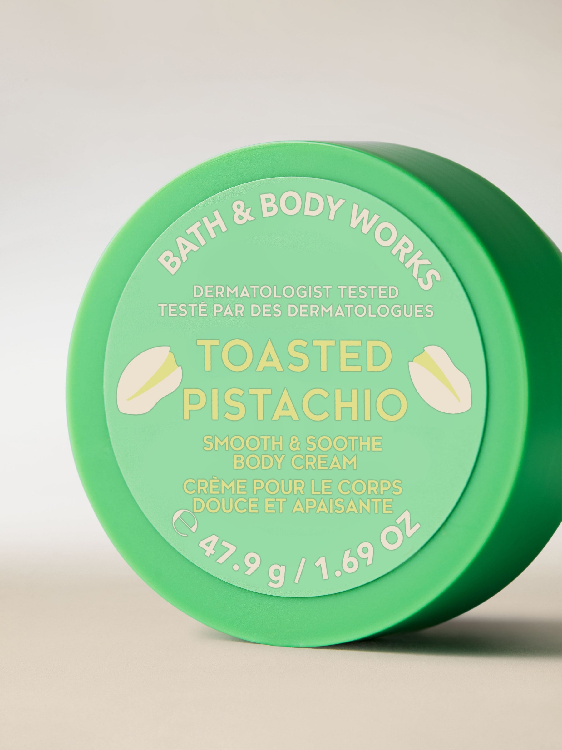 Toasted Pistachio Travel Size Smooth & Soothe Body Cream 75ml - Image 2 of 4 Toasted Pistachio Travel Size Smooth & Soothe Body Cream 75ml - Image 2 of 4