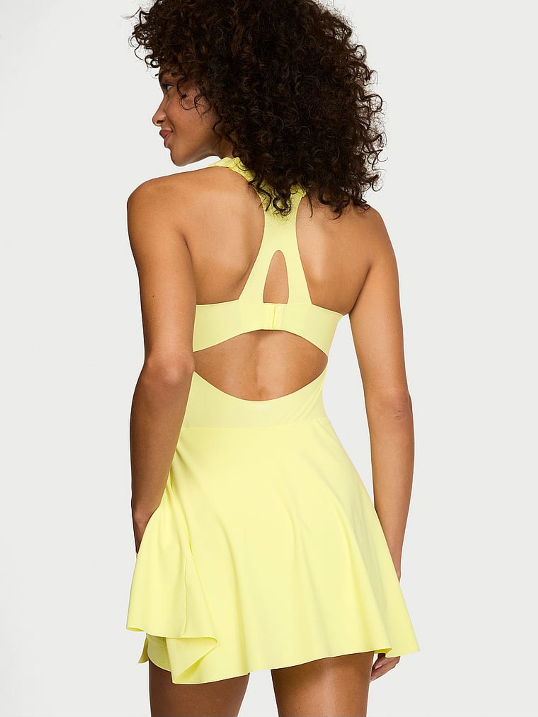 Lime Yellow RacketCool™ Tennis Dress - Image 2 of 2