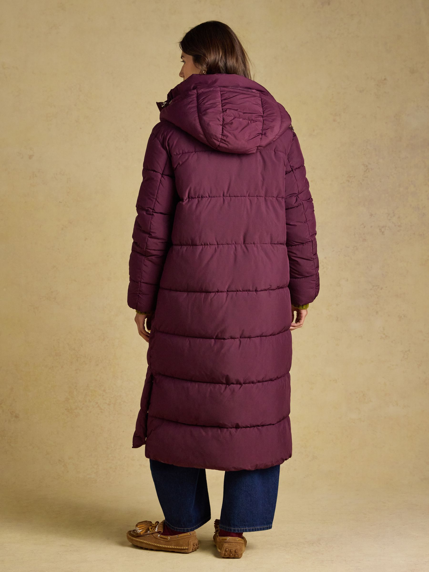 Matchday Purple Longline Oversized Showerproof Coat - Image 2 of 10 Matchday Purple Longline Oversized Showerproof Coat - Image 2 of 10