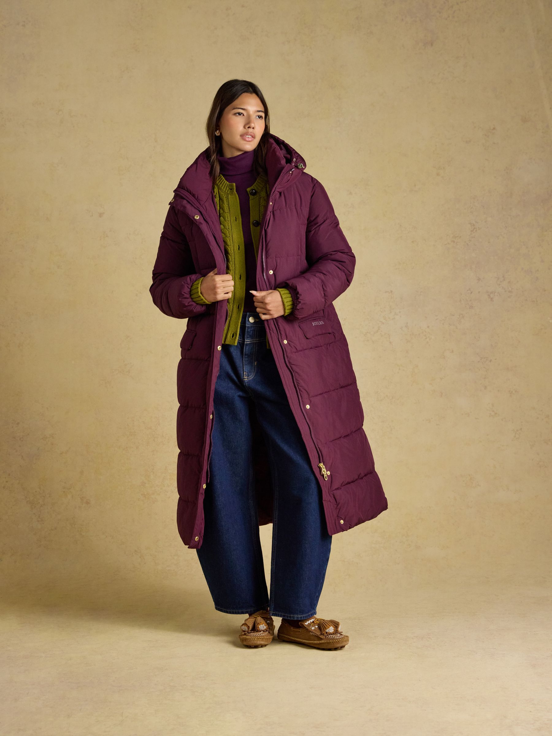 Matchday Purple Longline Oversized Showerproof Coat - Image 7 of 10