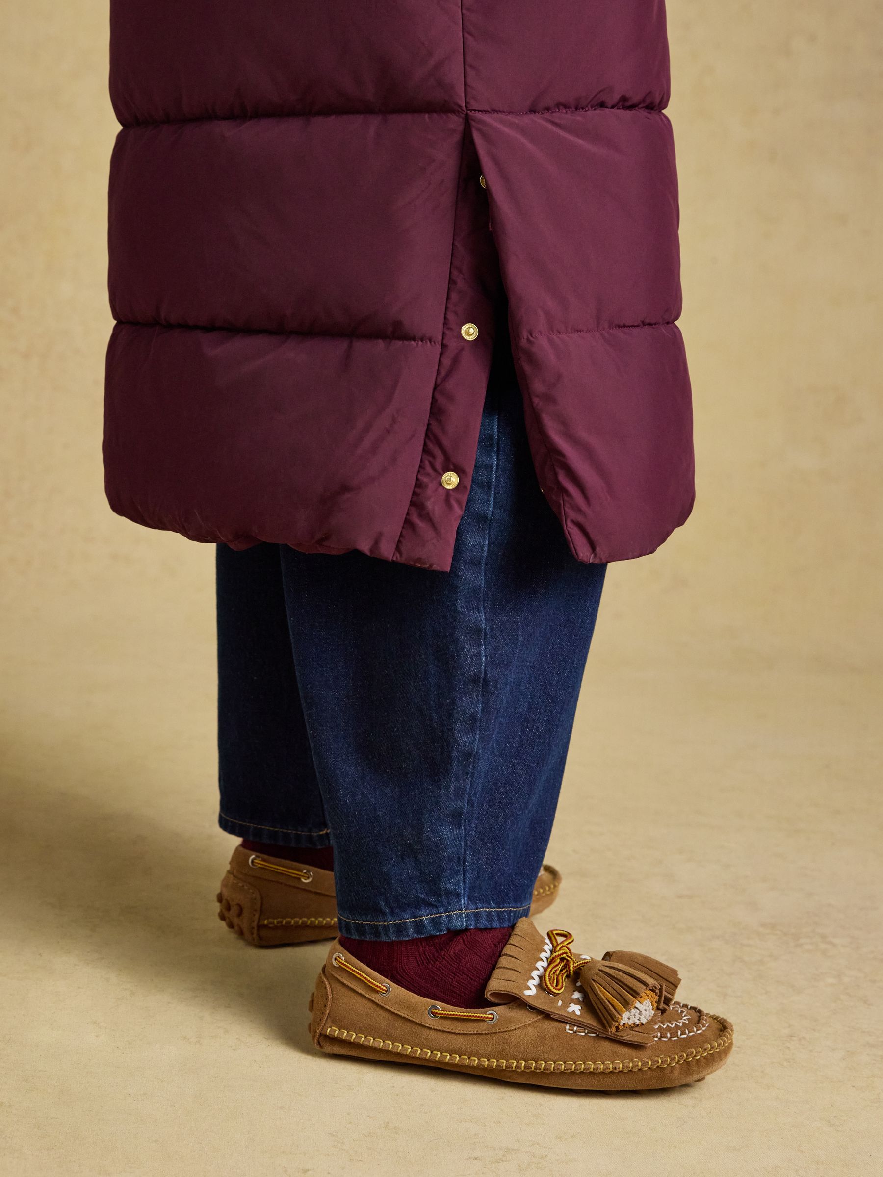 Matchday Purple Longline Oversized Showerproof Coat - Image 9 of 10
