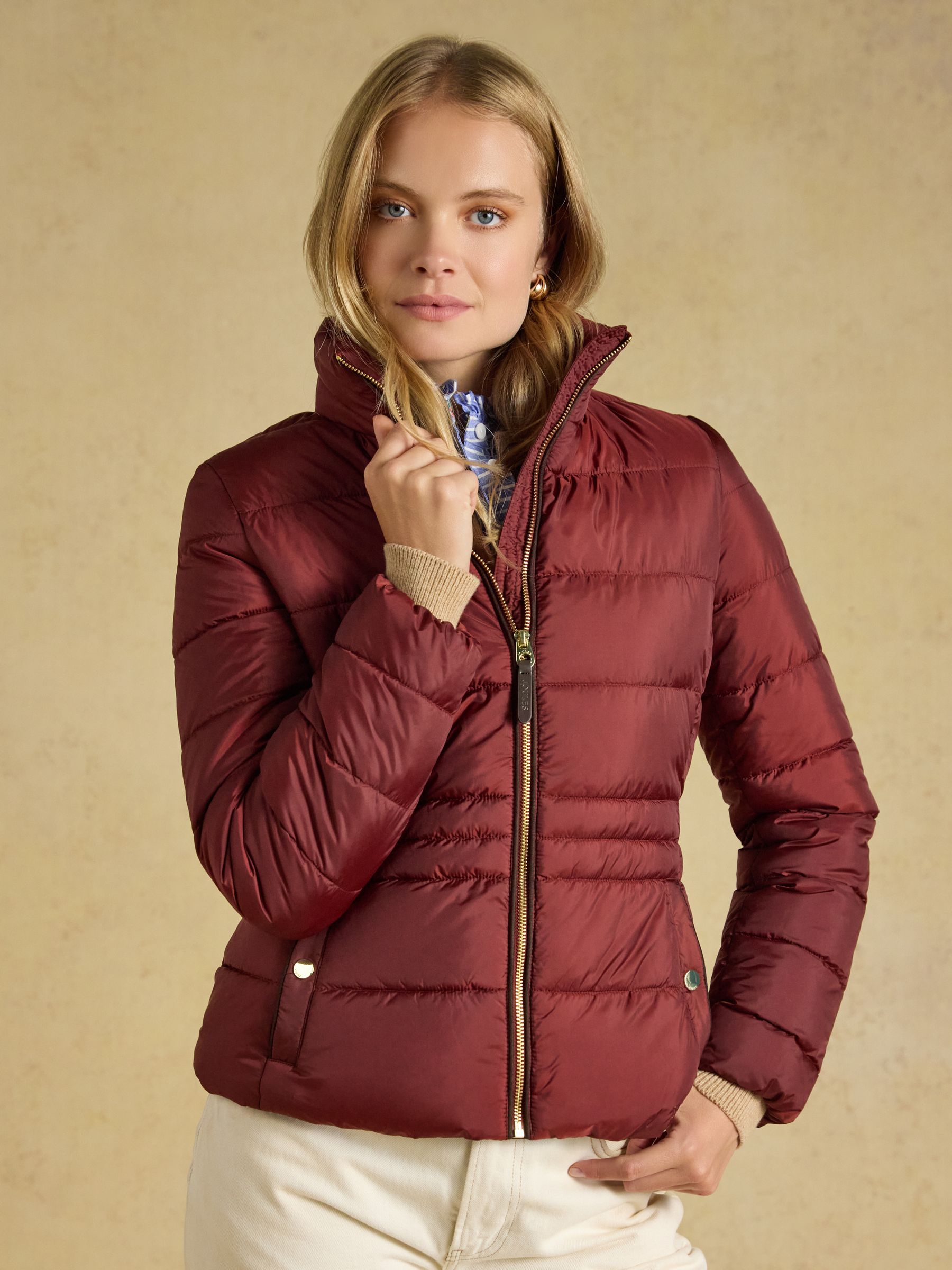 Paddock Rust Brown Showerproof Padded Coat - Image 1 of 8
