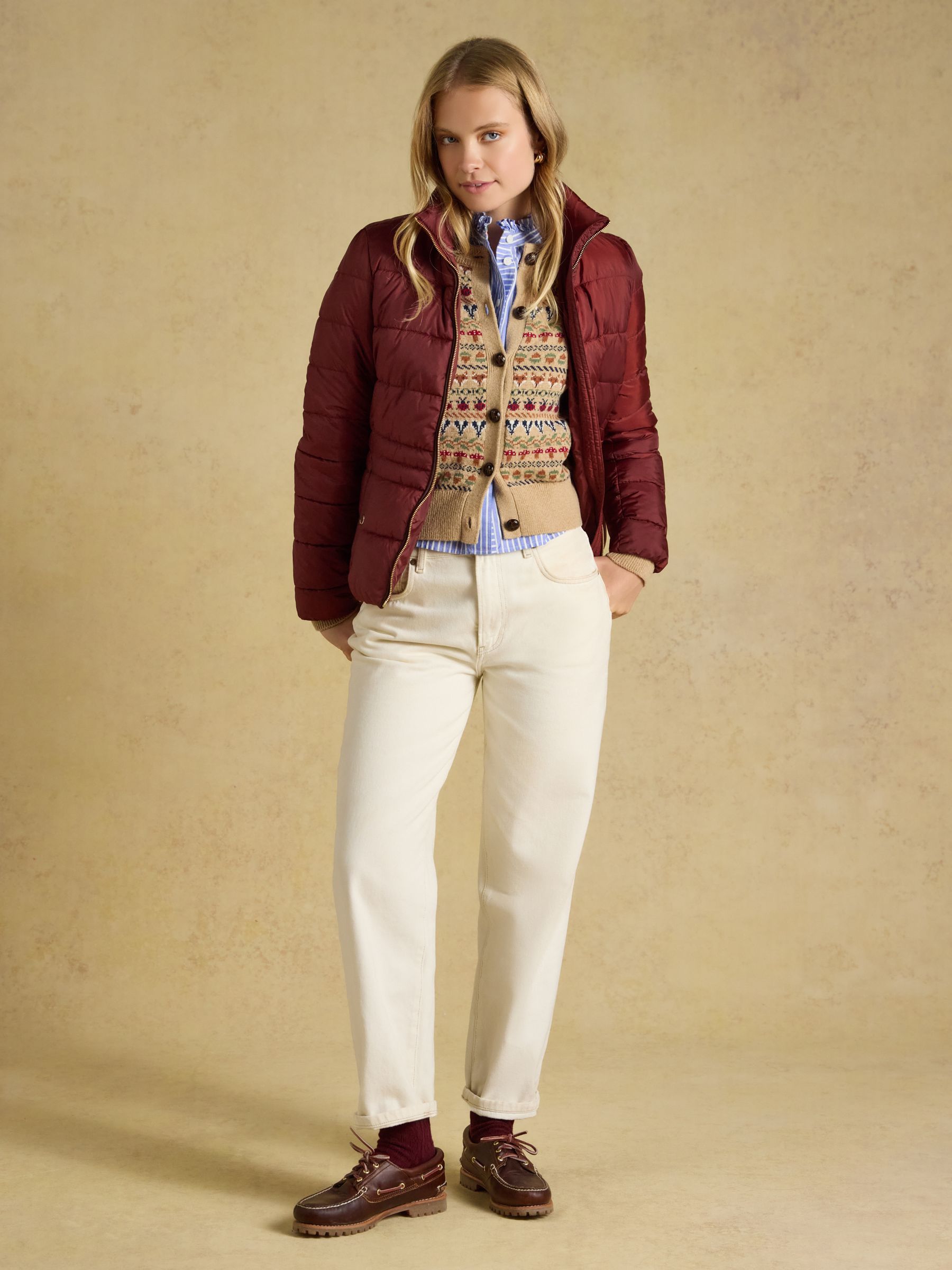 Paddock Rust Brown Showerproof Padded Coat - Image 3 of 8