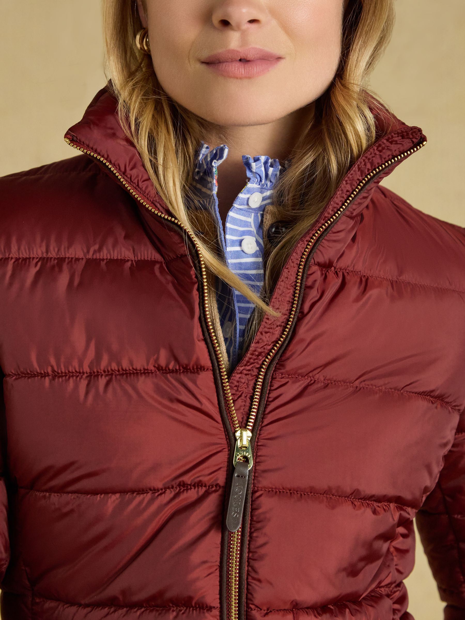 Paddock Rust Brown Showerproof Padded Coat - Image 6 of 8