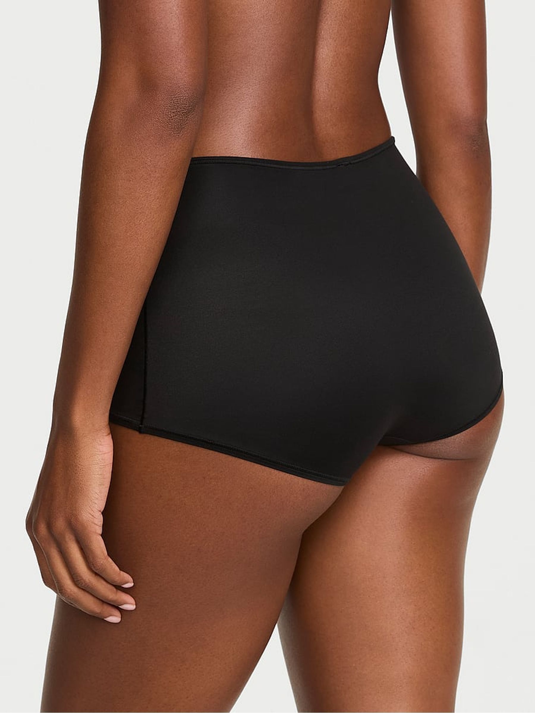 Black Short Mid-Rise Knickers - Image 2 of 2