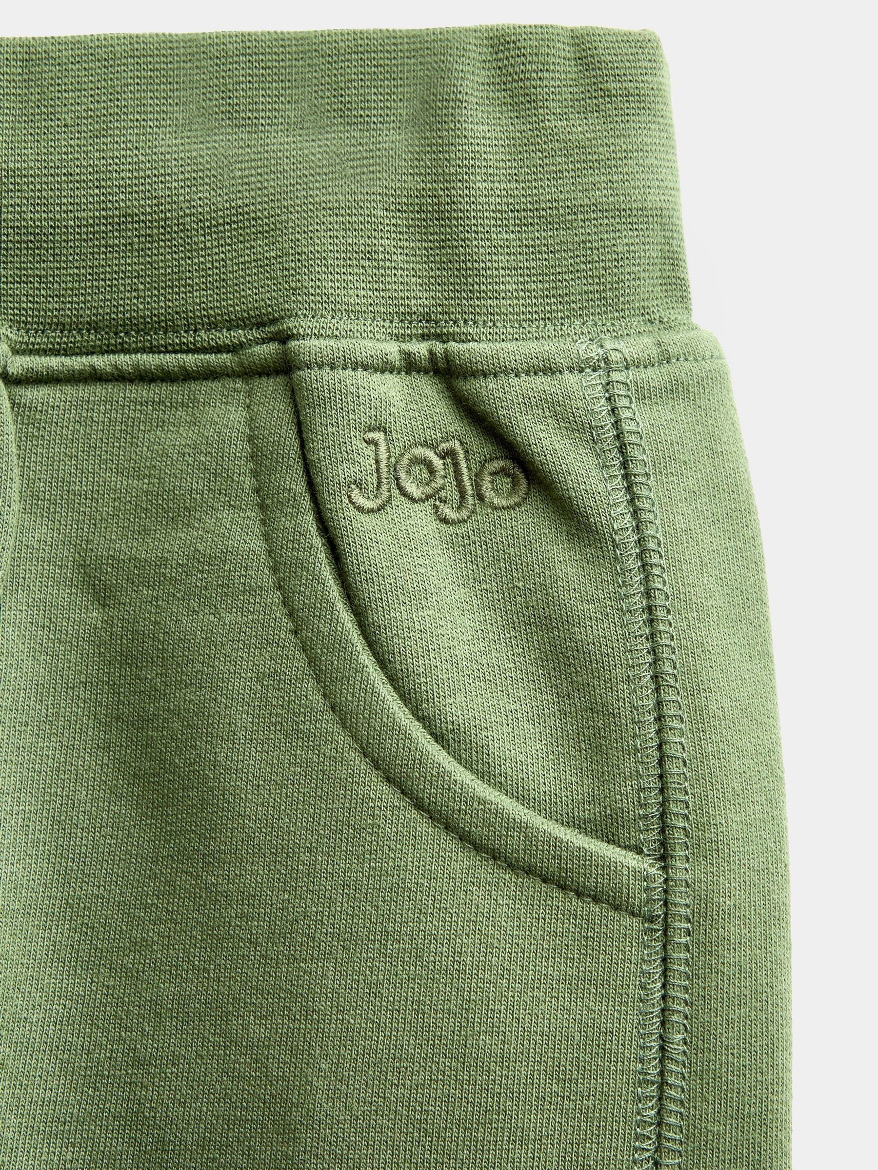 Khaki Green & Navy Blue 2-Pack Cargo Joggers - Image 7 of 7