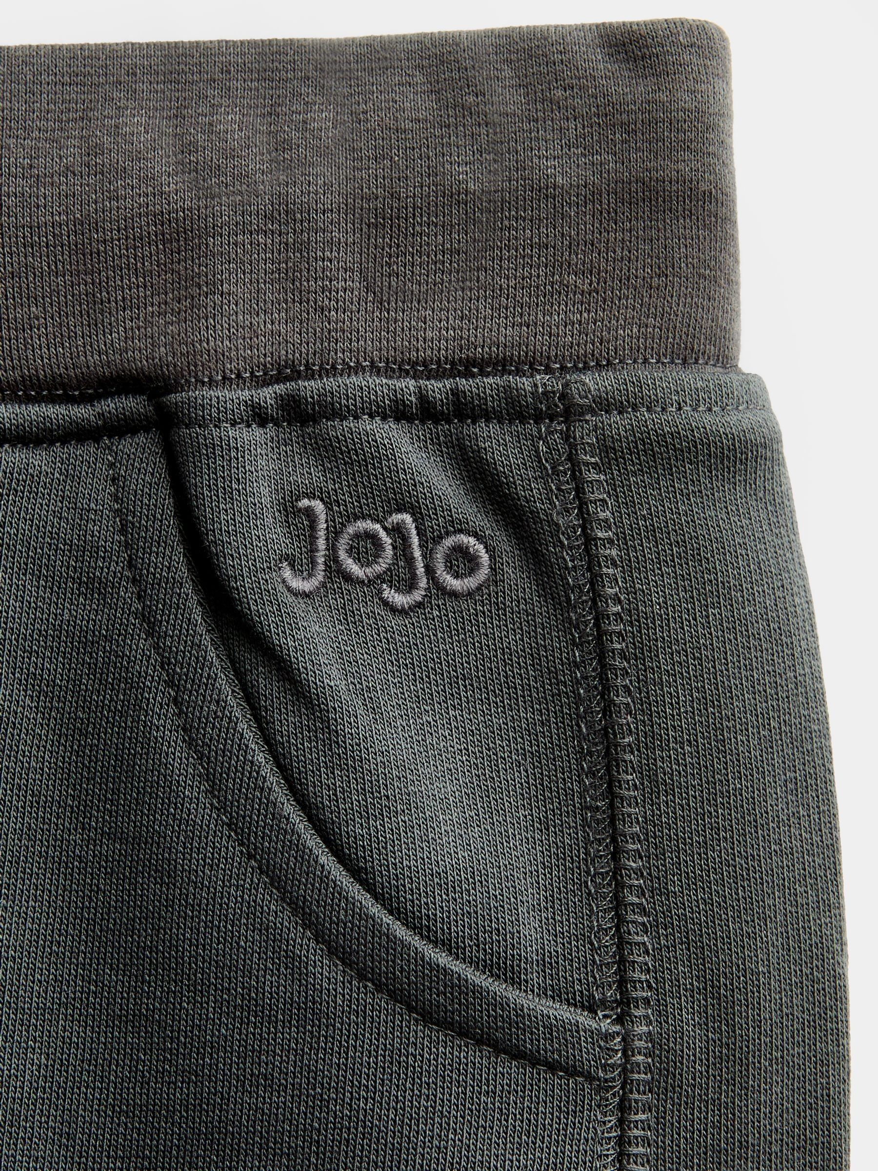 Grey White & Navy 3-Pack Cargo Joggers - Image 8 of 10