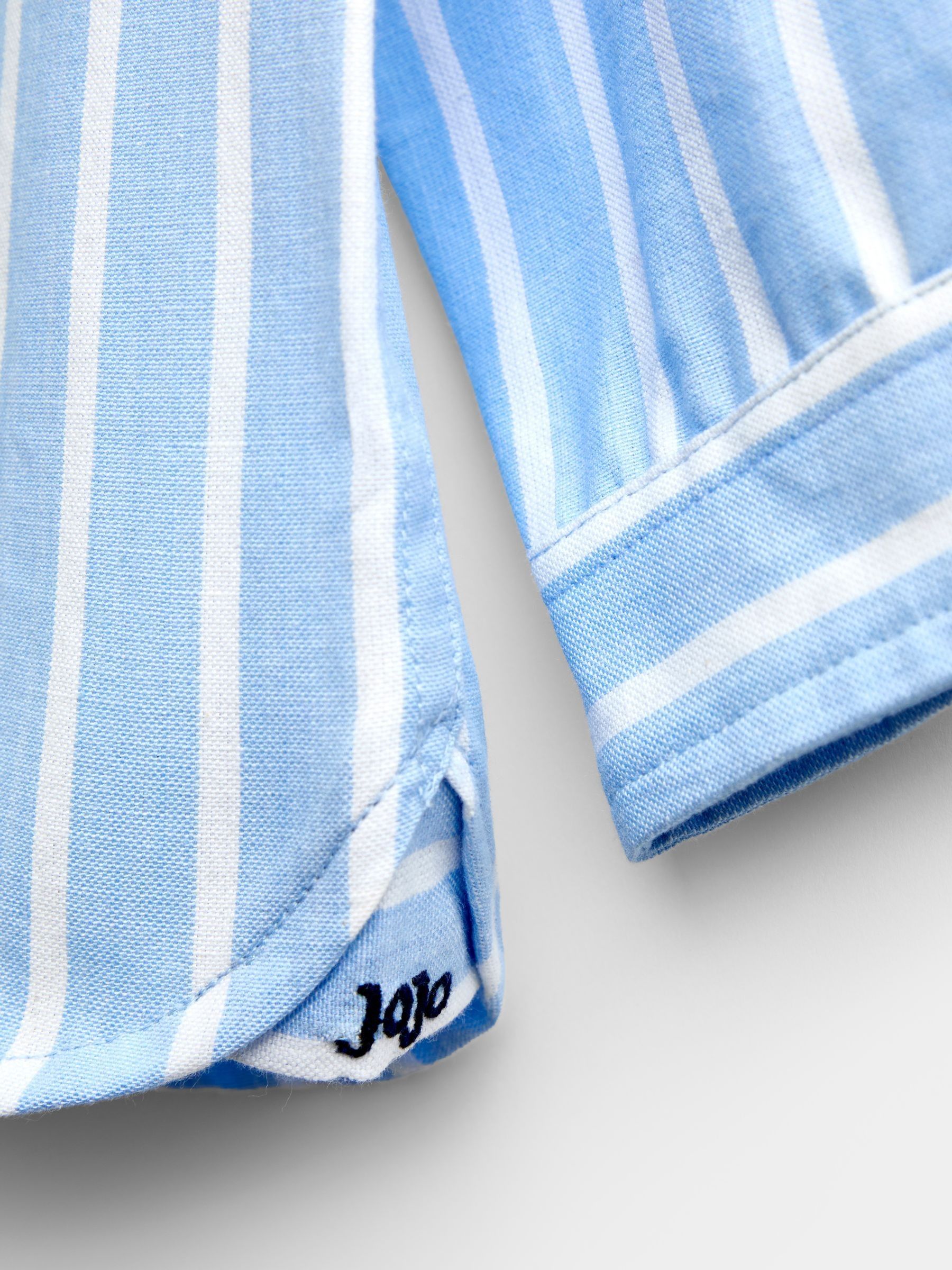 Light Blue Striped Shirt - Image 3 of 4