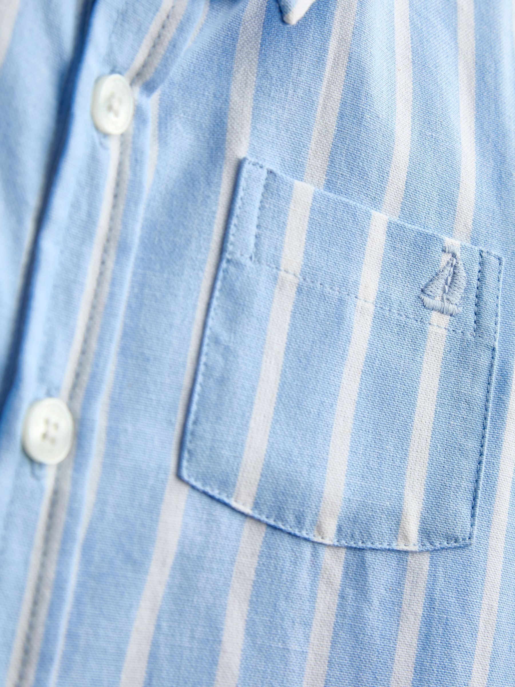 Light Blue Striped Shirt - Image 4 of 4