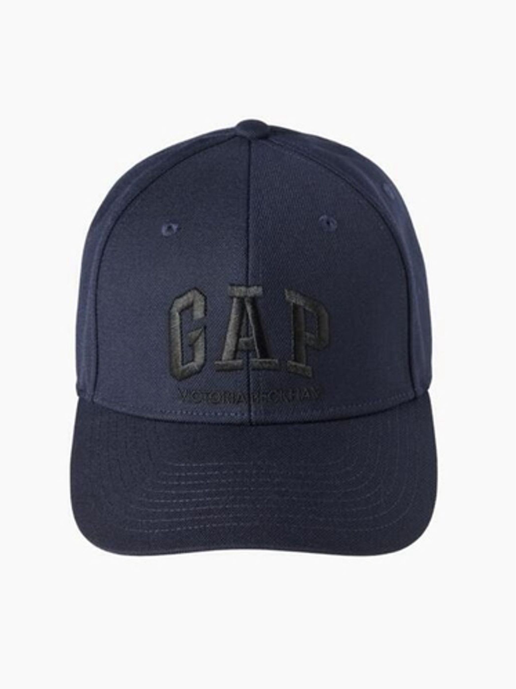 Gap x Victoria Beckham Navy/Black Logo Baseball Cap - Image 1 of 3