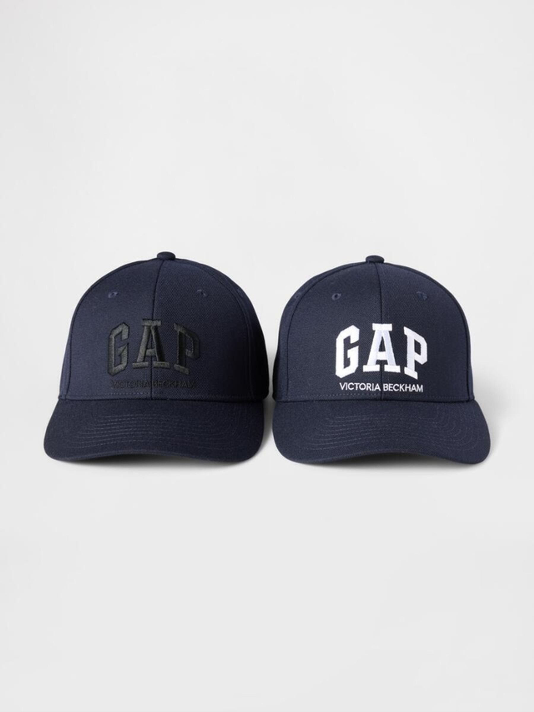 Gap x Victoria Beckham Navy/Black Logo Baseball Cap - Image 2 of 3