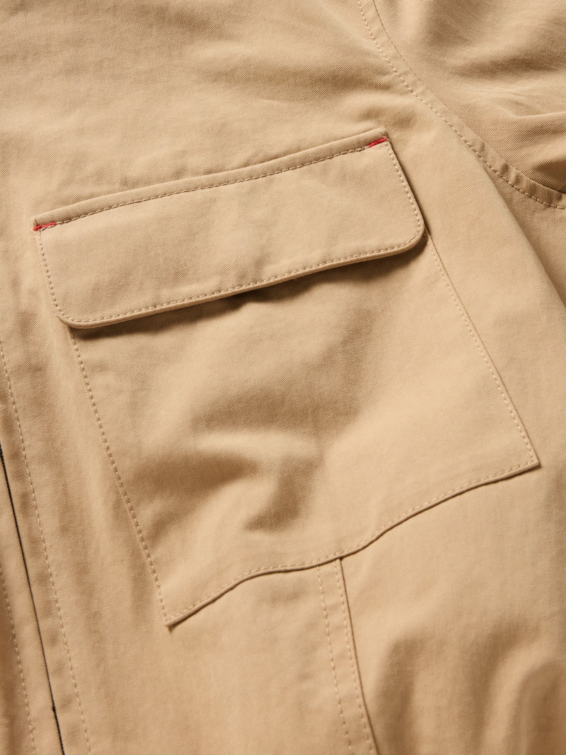 Gap x Victoria Beckham Beige Bomber Jacket - Image 8 of 9