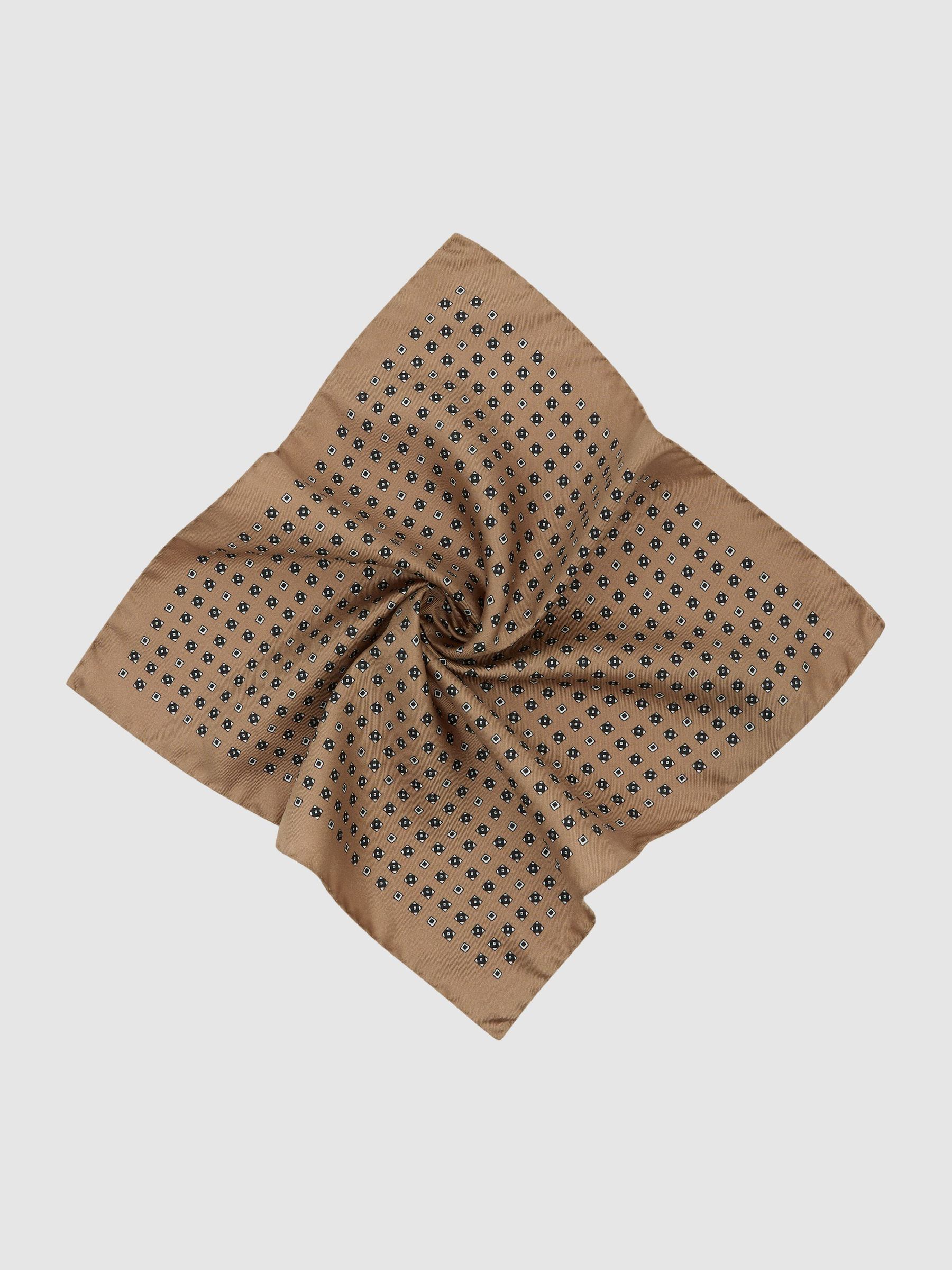 Pocket Square in Golden Yellow - Image 2 of 3
