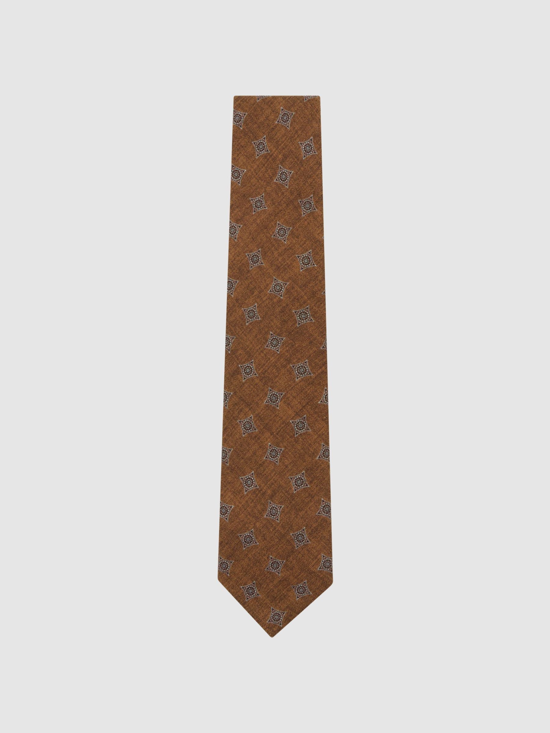 Tie in Burnt Orange - Image 2 of 5